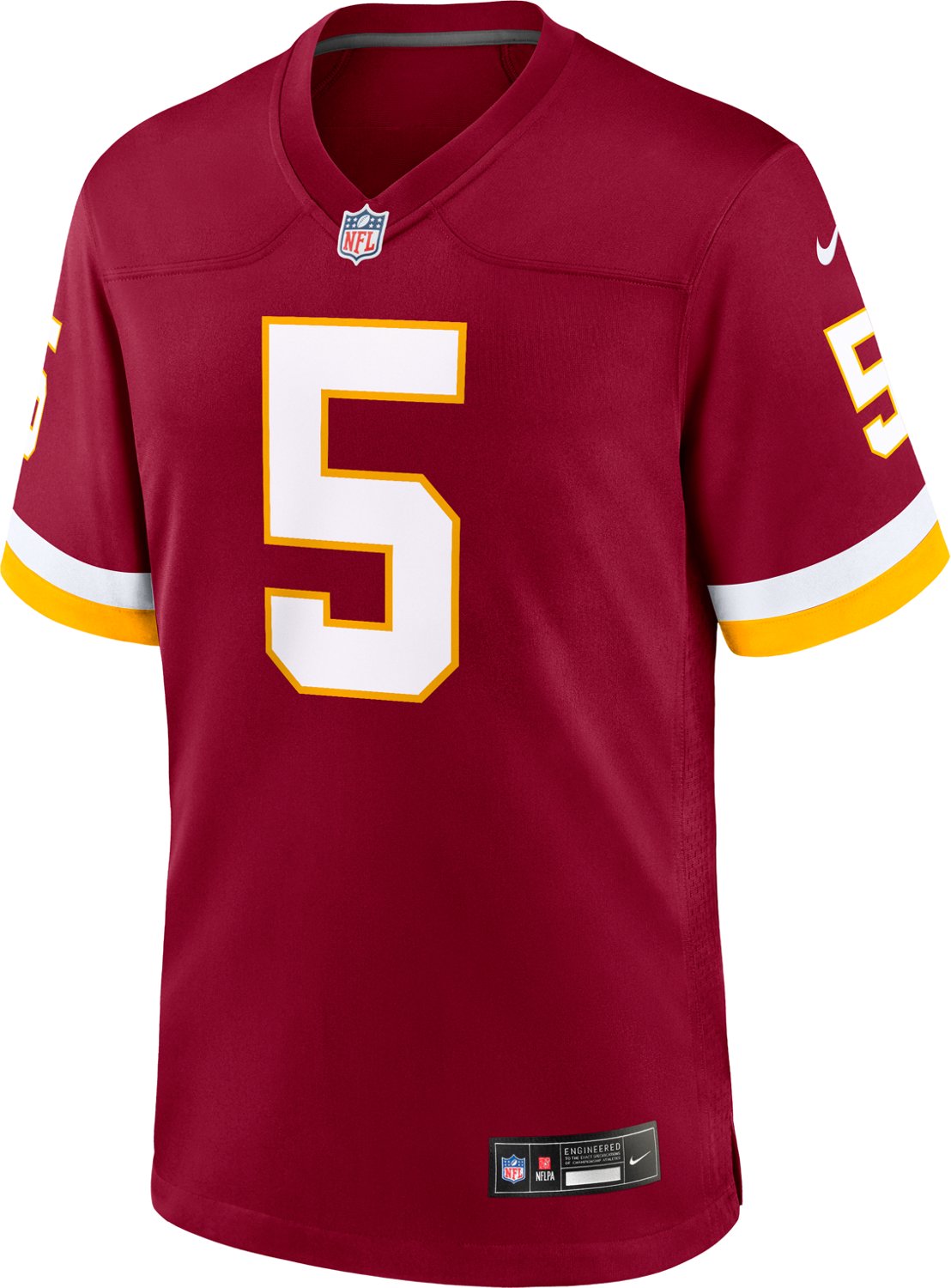 Nike Men's Washington Commanders Jayden Daniels #5 Game Home Jersey - view number 2