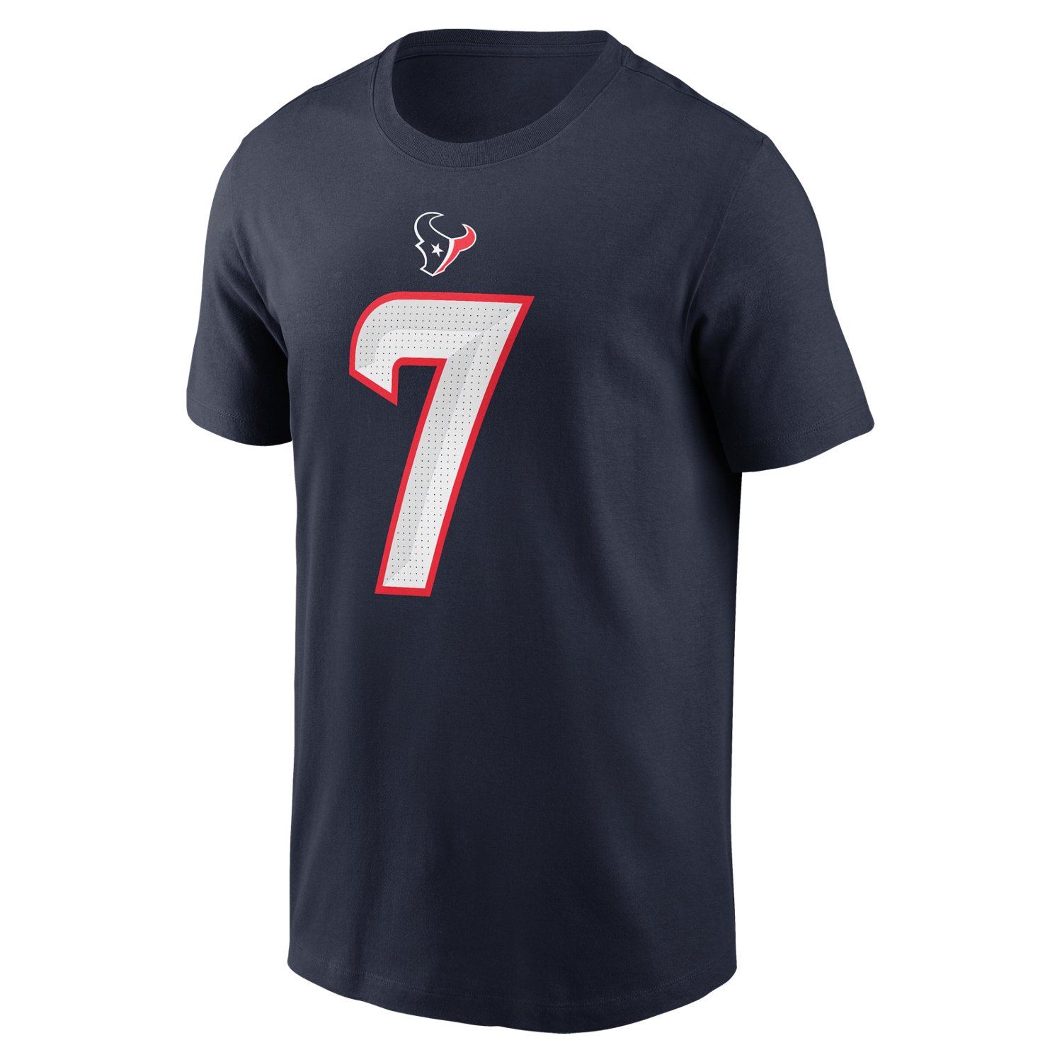 Nike Men's Texans CJ Stroud #7 Name & Number Short Sleeve Tee - view number 2
