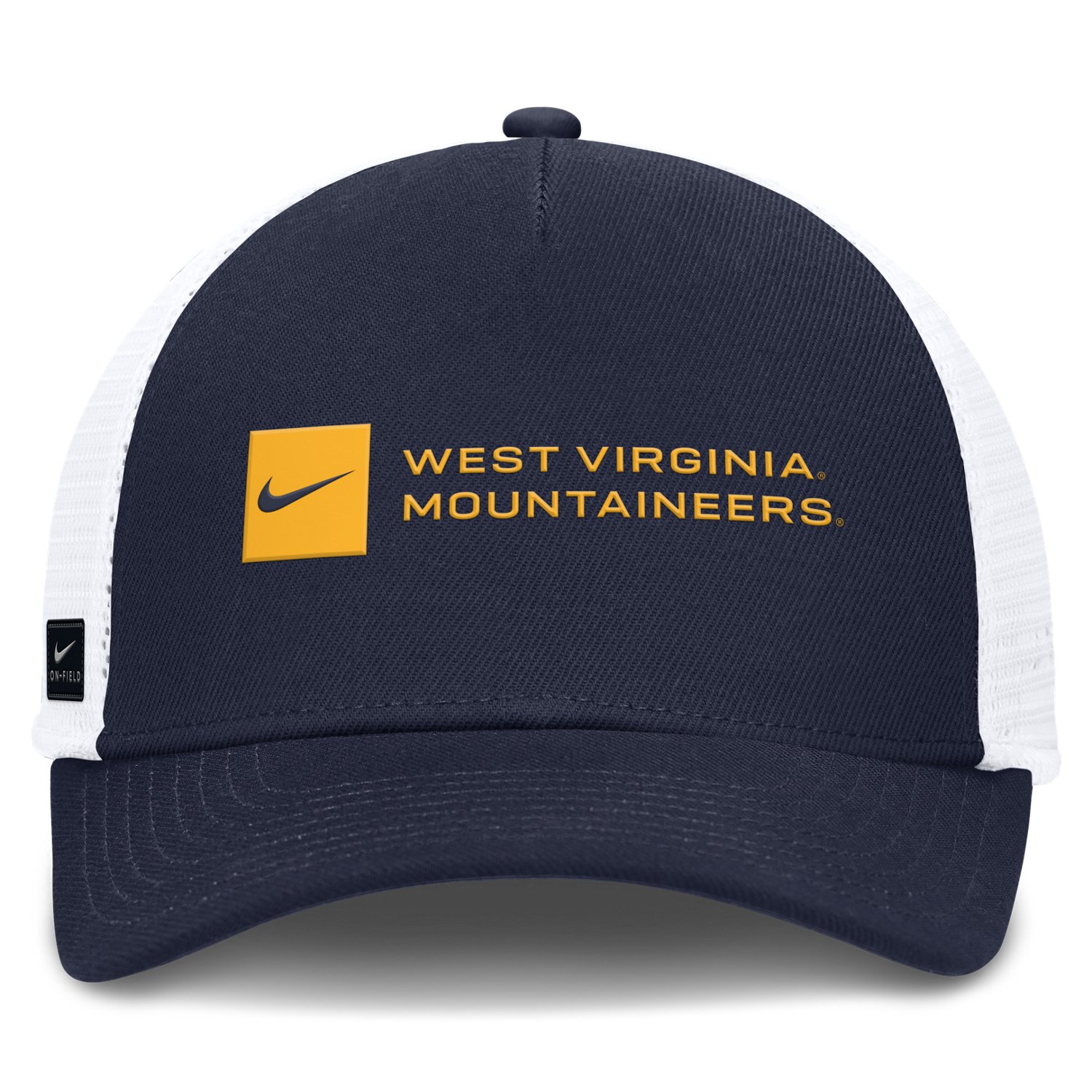 Nike West Virginia University Sideline Gameday Structured Trucker Cap