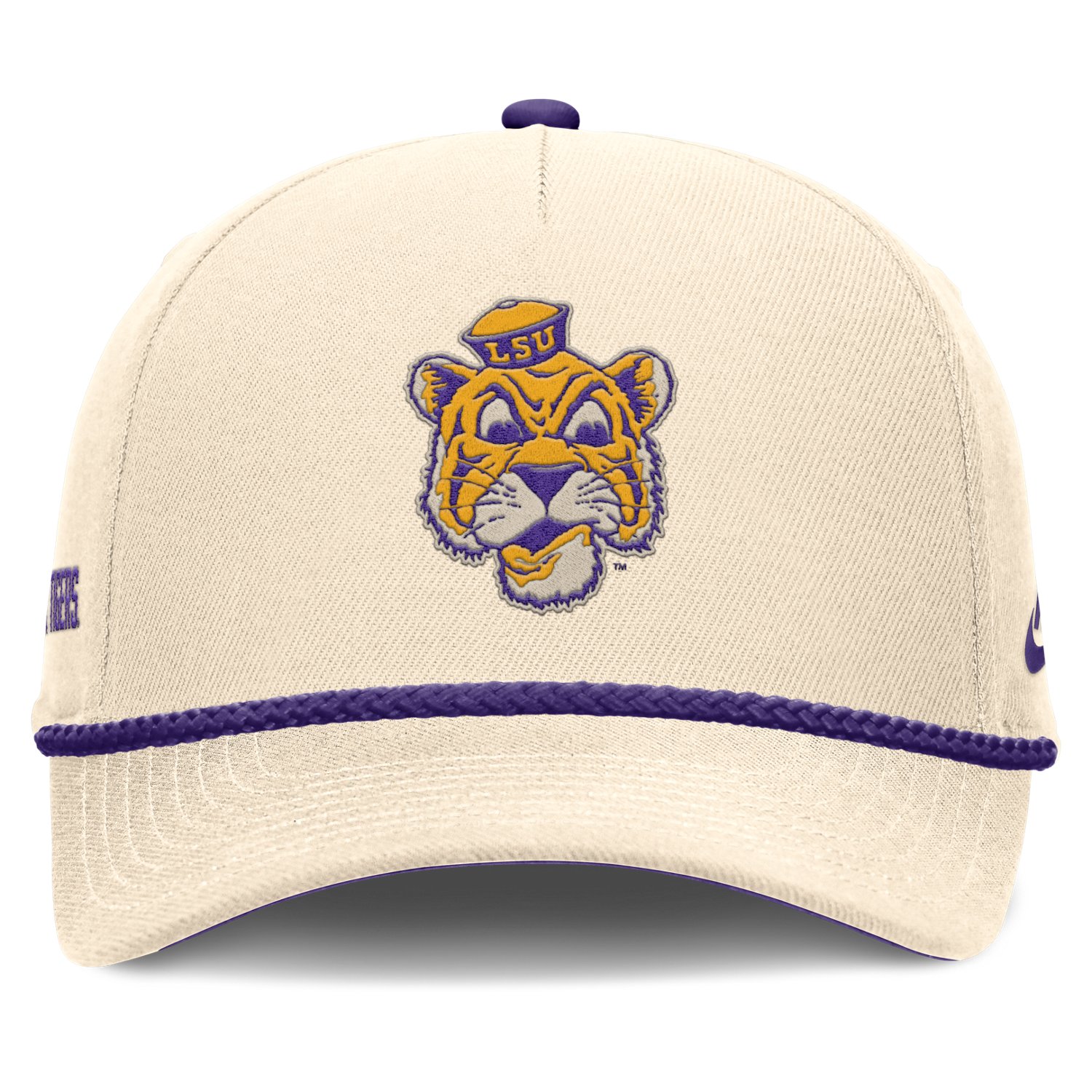 Unisex Nike LSU Tigers Legacy Vintage Rope Rise Adjustable Hat - view number 2