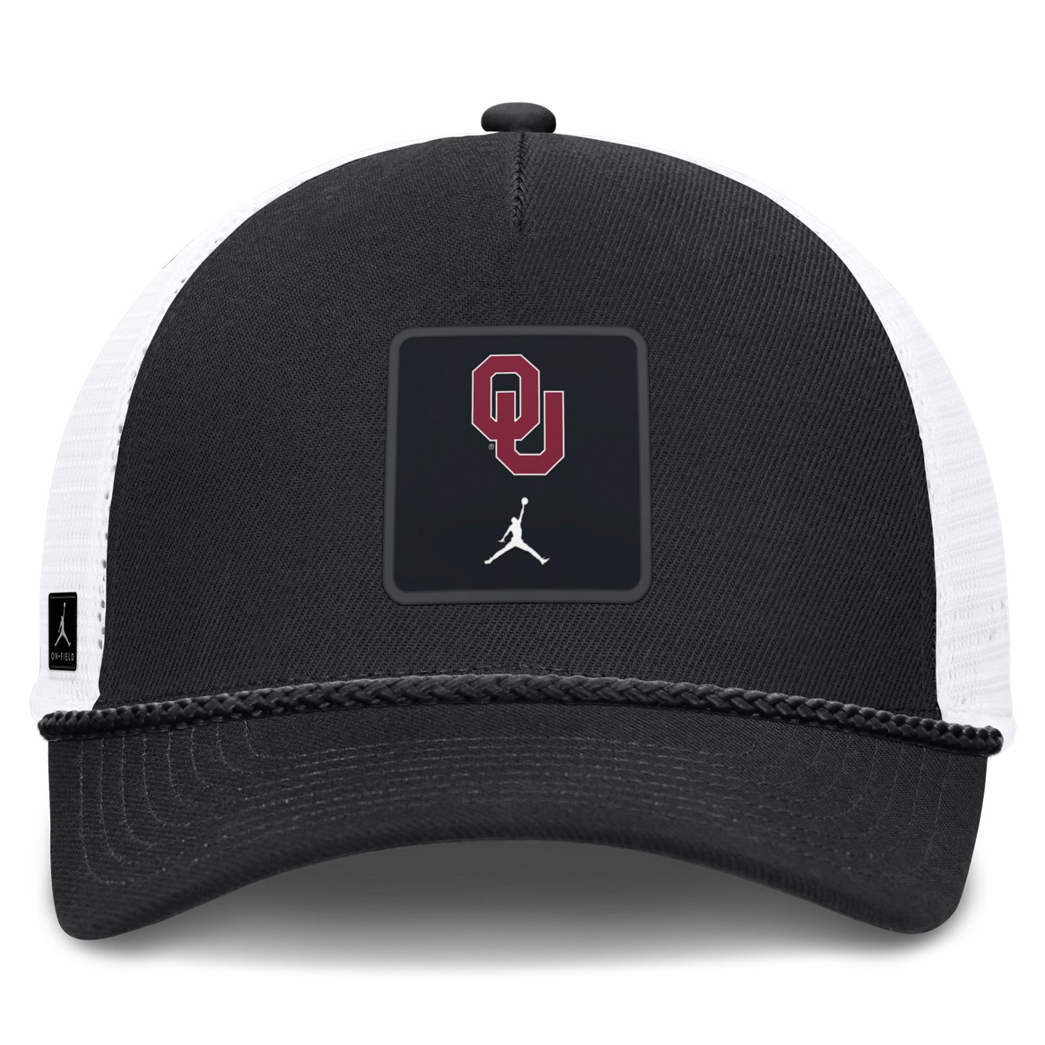 Jordan University of Oklahoma Primary Logo Rise Gameday Trucker Cap - view number 2