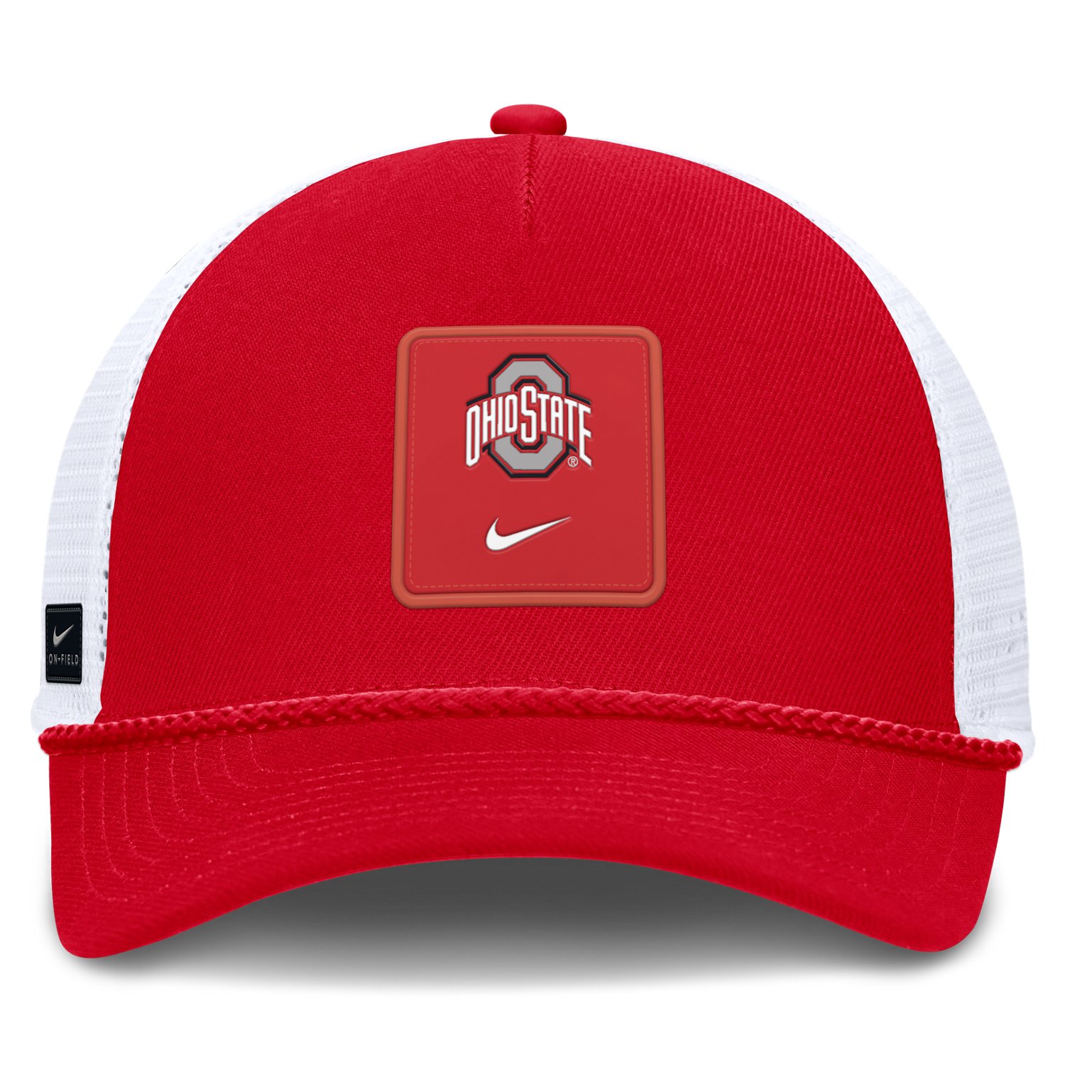 Nike Ohio State University Primary Logo Rise Gameday Structured Trucker Cap - view number 2