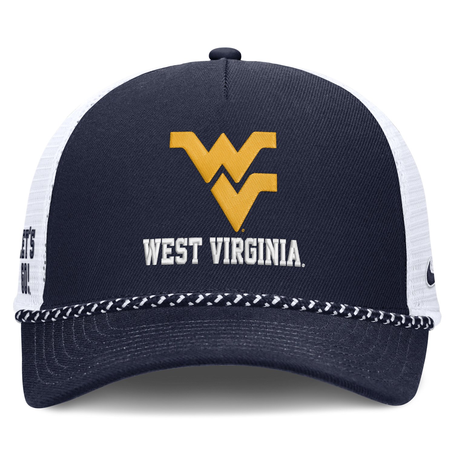 Nike West Virginia University Primary Logo School Rope Rise Cap - view number 2