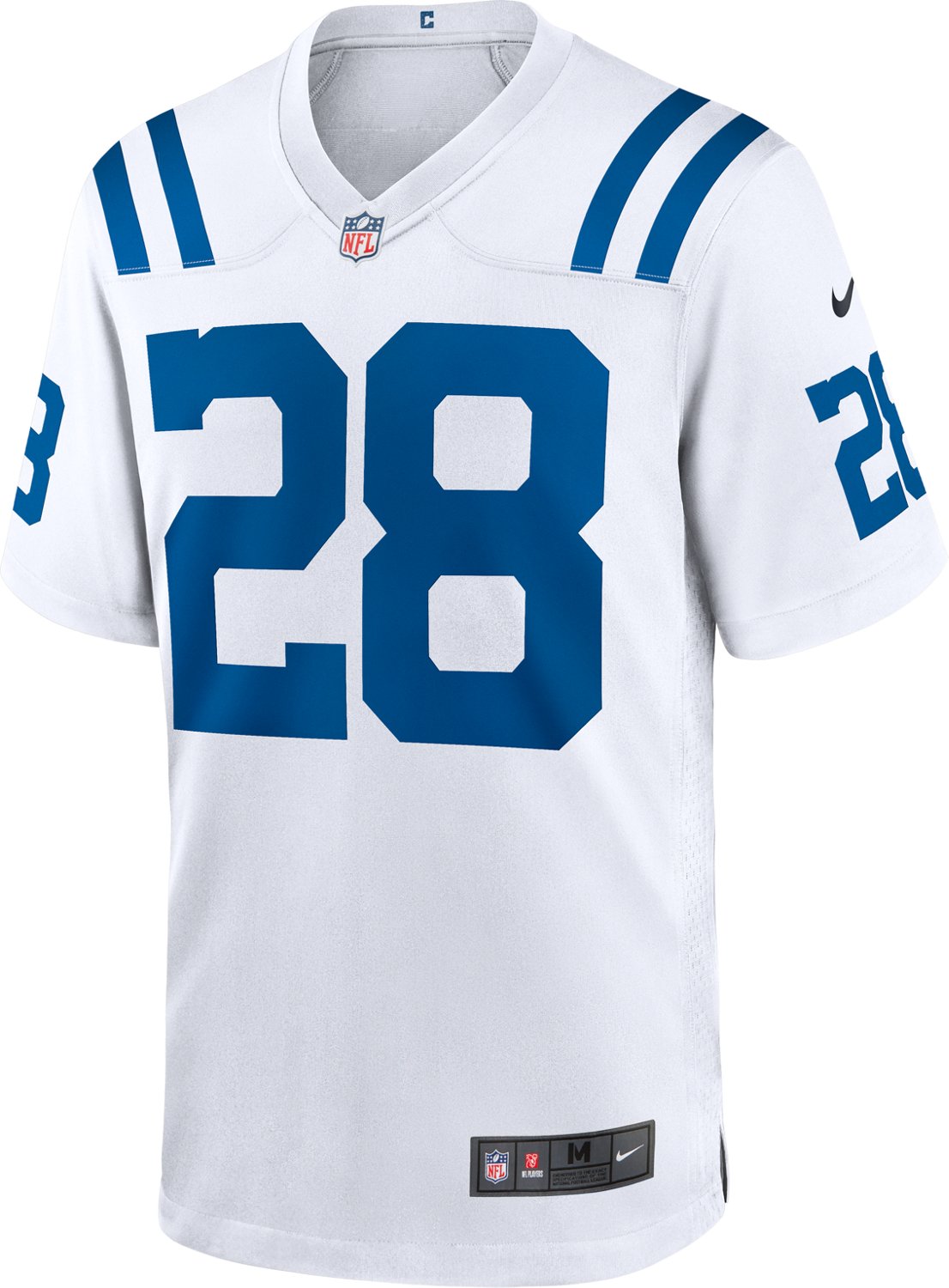 Nike Men's Indianapolis Colts Jonathan Taylor #28 Game Road Jersey - view number 2
