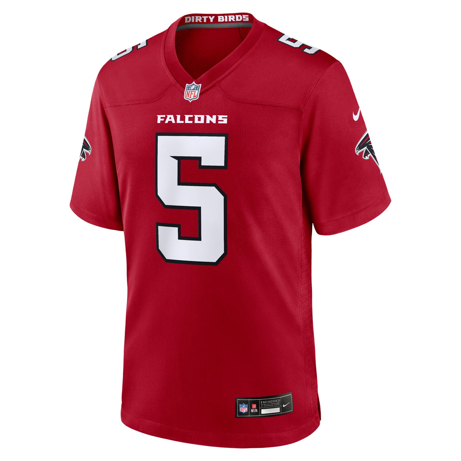 Nike Men's Atlanta Falcons Drake London #5 Game Home Jersey - view number 2