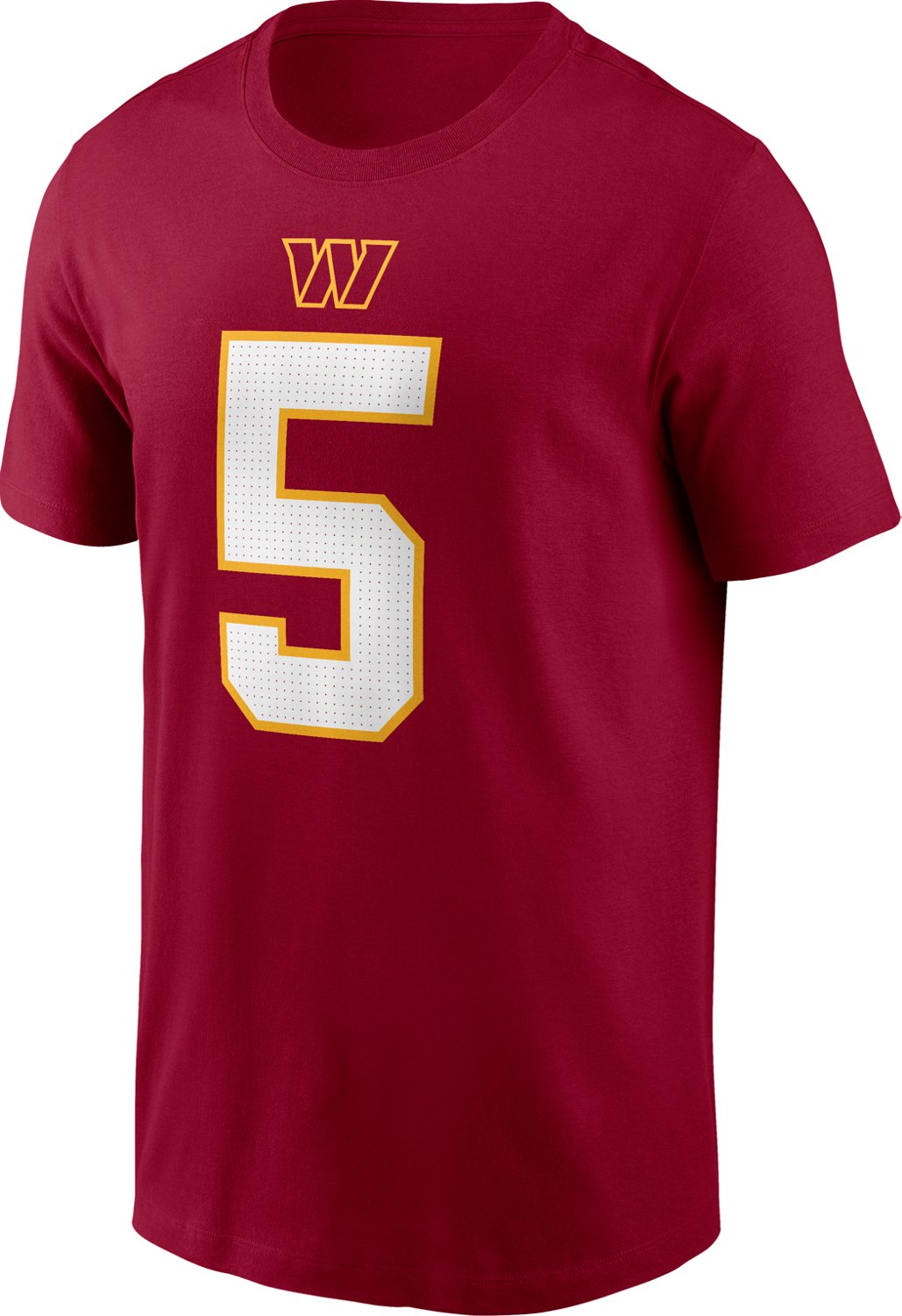 Nike Men's Washington Commanders Jayden Daniels #5 Graphic T-shirt - view number 2