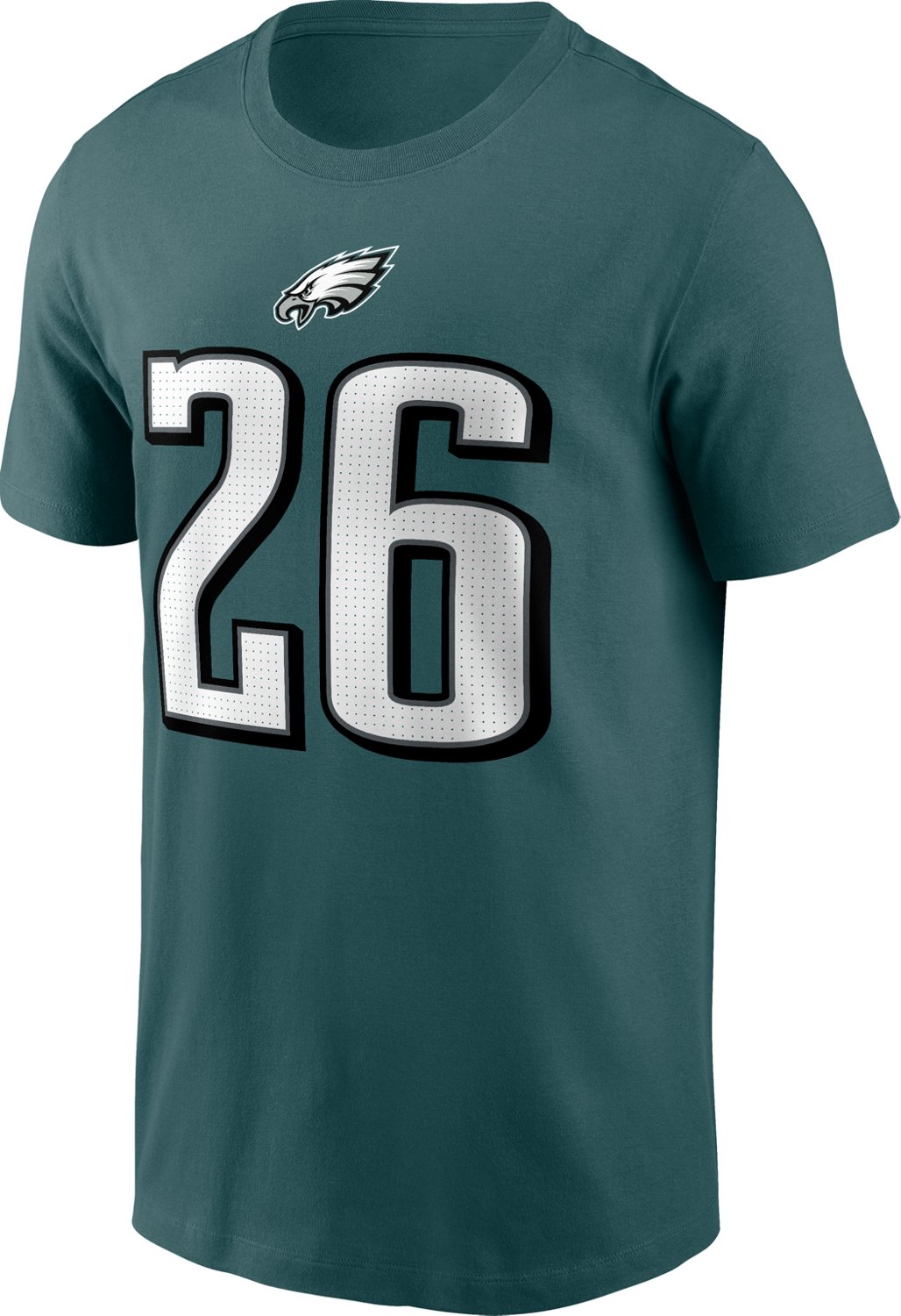Nike Men's Philadelphia Eagles Saquon Barkley #26 Graphic T-shirt - view number 5