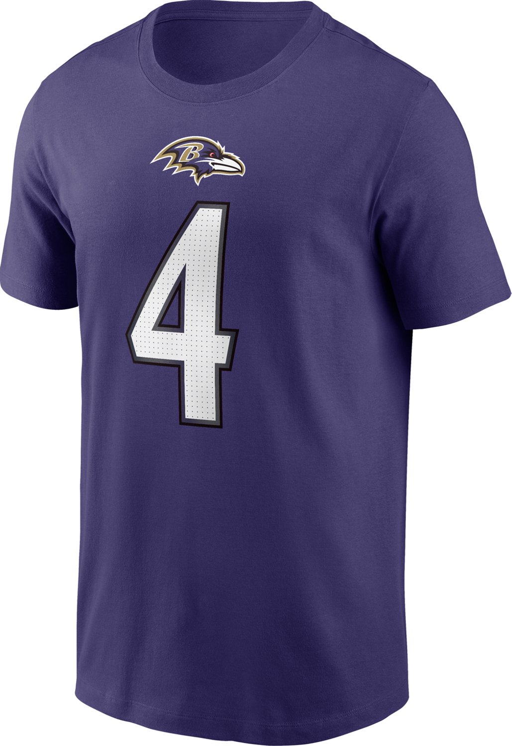 Nike Men's Baltimore Ravens Zay Flowers #4 Graphic T-shirt - view number 2