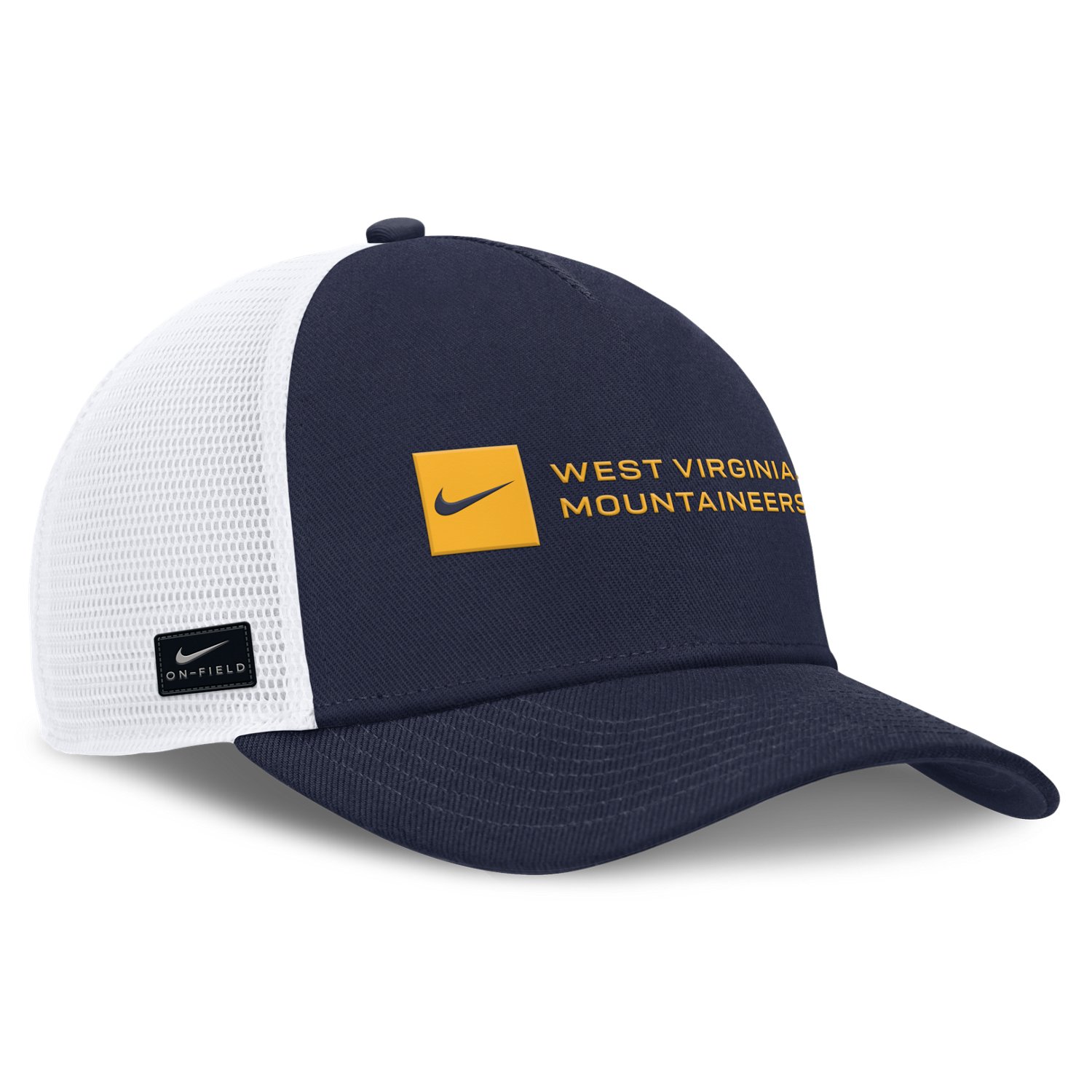 Nike West Virginia University Sideline Gameday Structured Trucker Cap