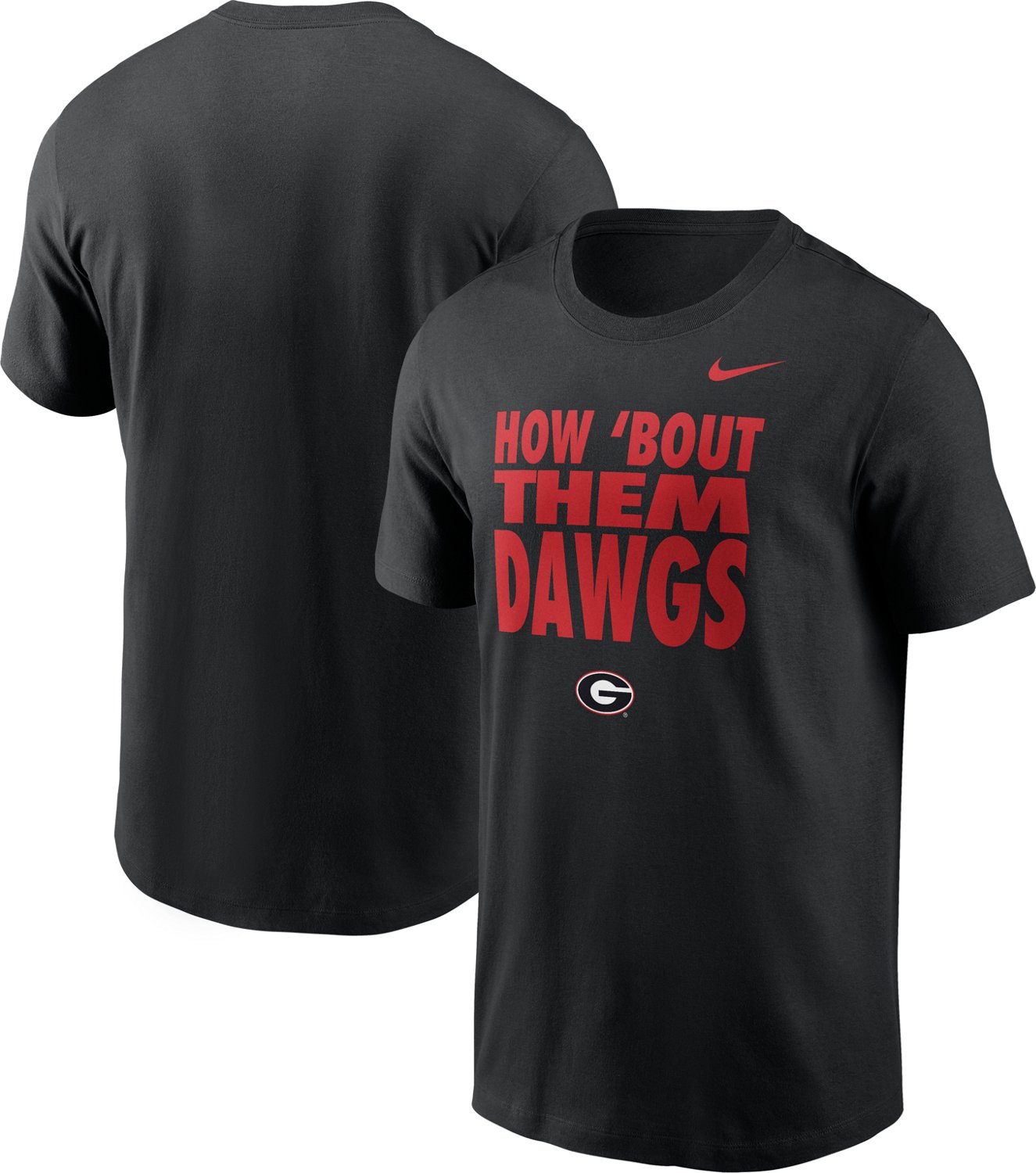 Nike Men's University of Georgia Team Slogan Graphic T-shirt
