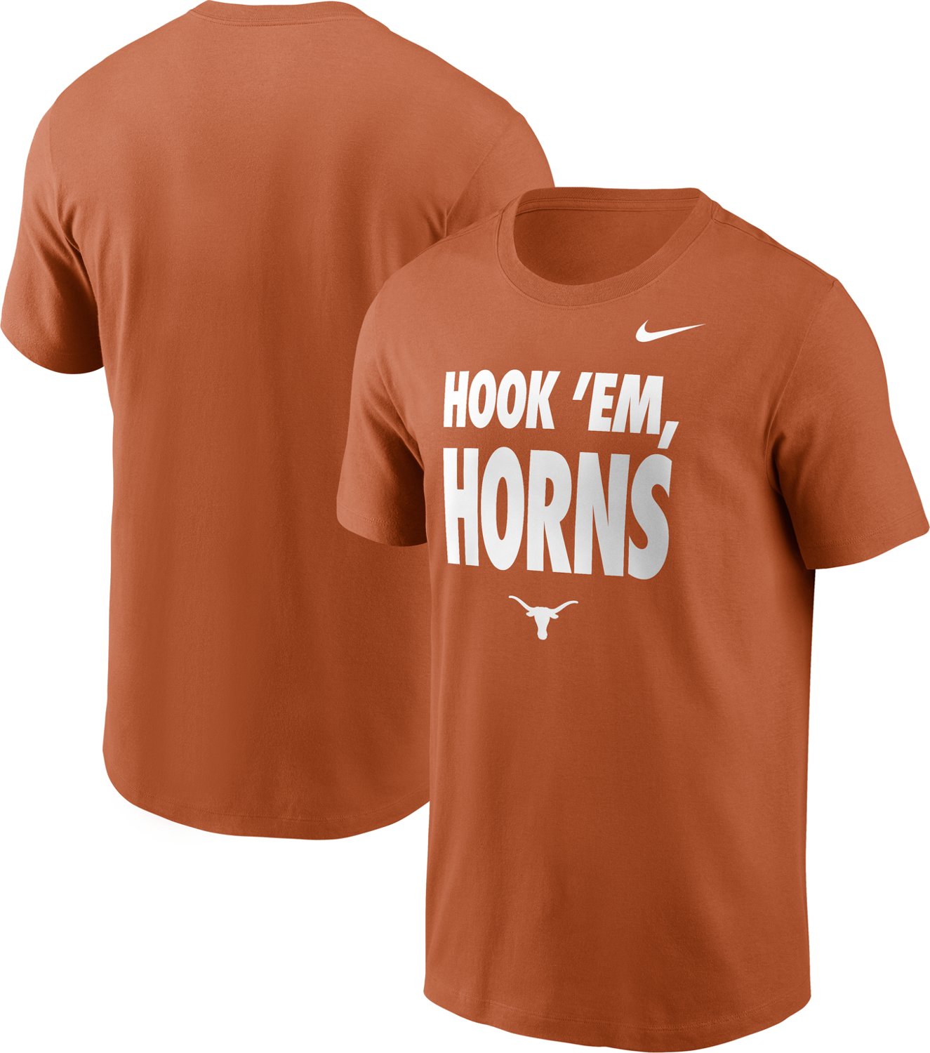 Nike Men's University of Texas Team Slogan Graphic T-shirt - view number 3