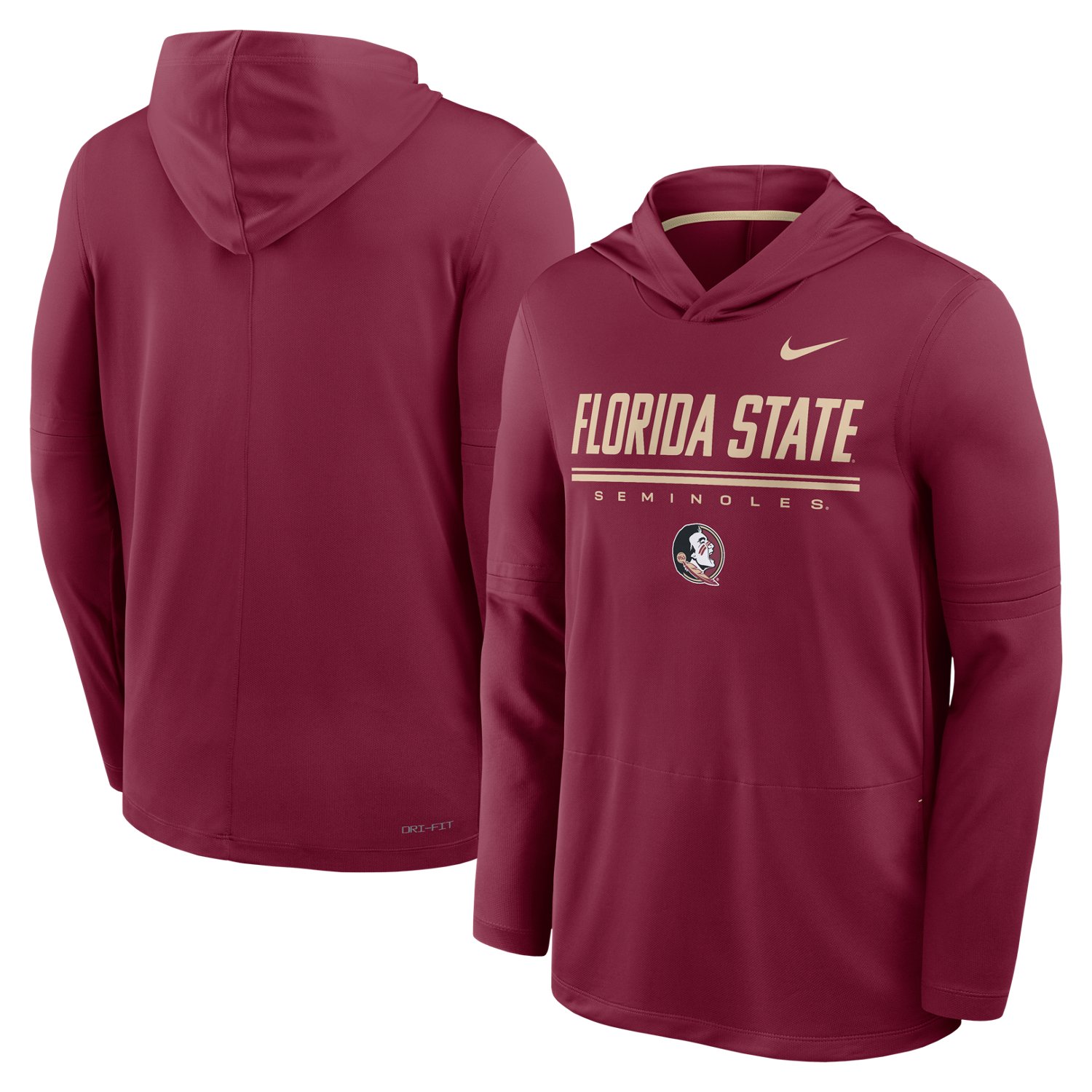 Nike Men's Florida State University School Dri-FIT Hoodie - view number 3