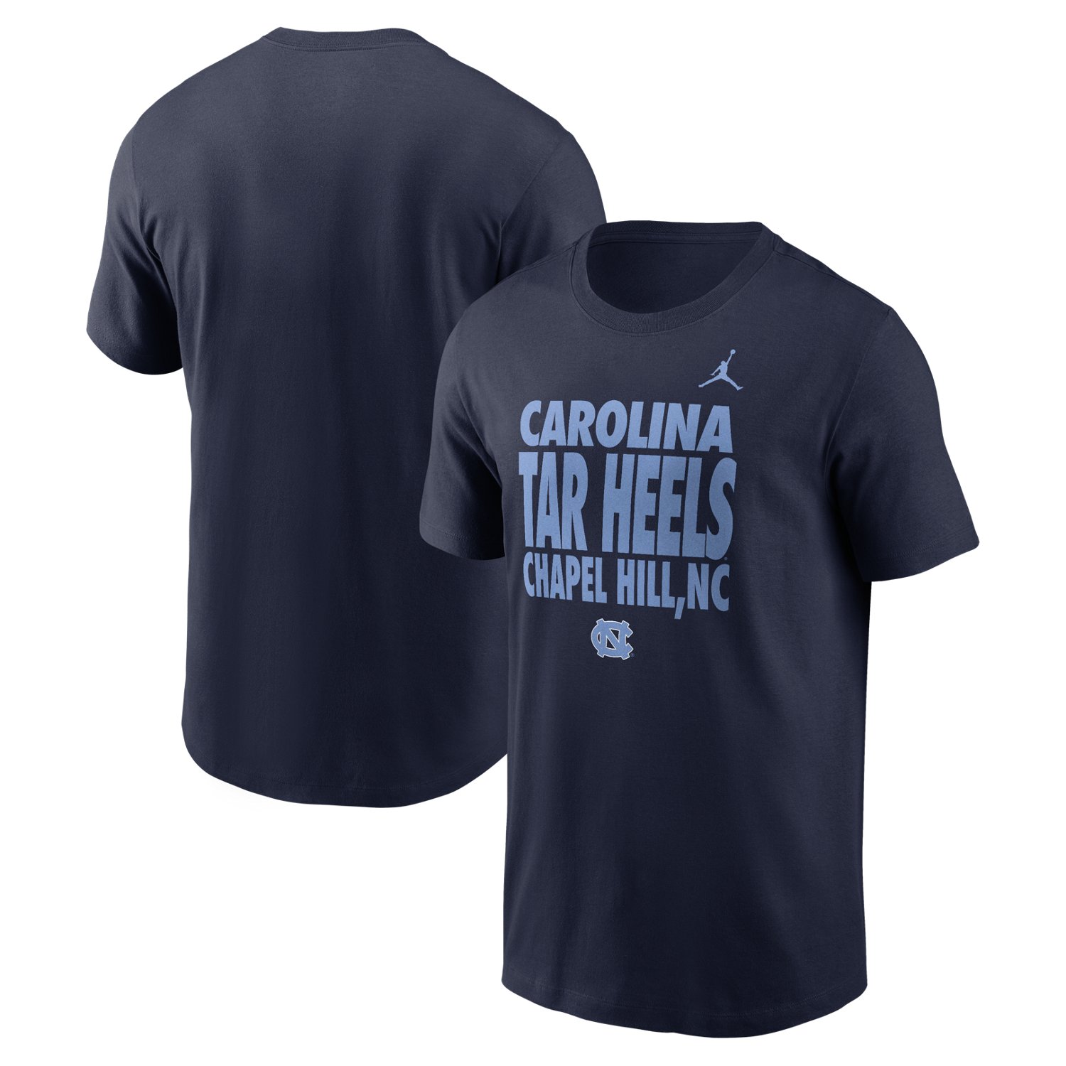 Jordan Men's University of North Carolina Team Slogan Dri-FIT Graphic T-shirt - view number 3