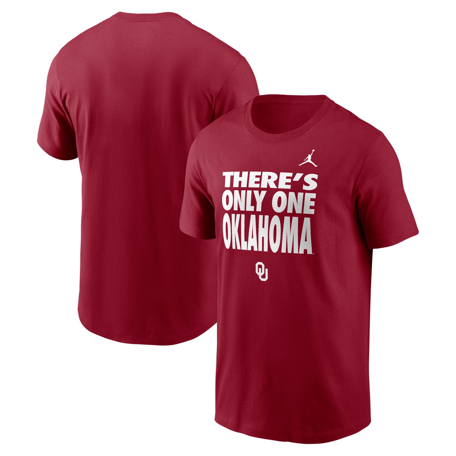 Jordan Men's University of Oklahoma Team Slogan Dri-FIT Graphic T-shirt