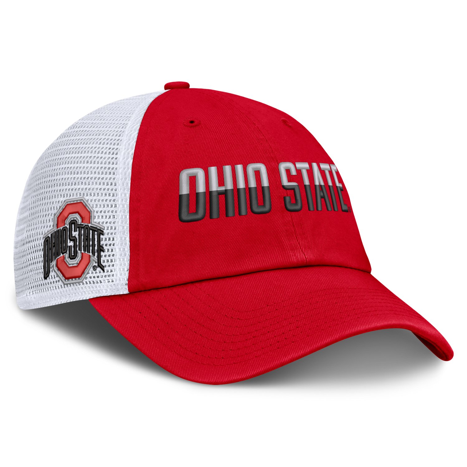 Nike Ohio State University School Club Gameday Unstructured Trucker Cap - view number 3
