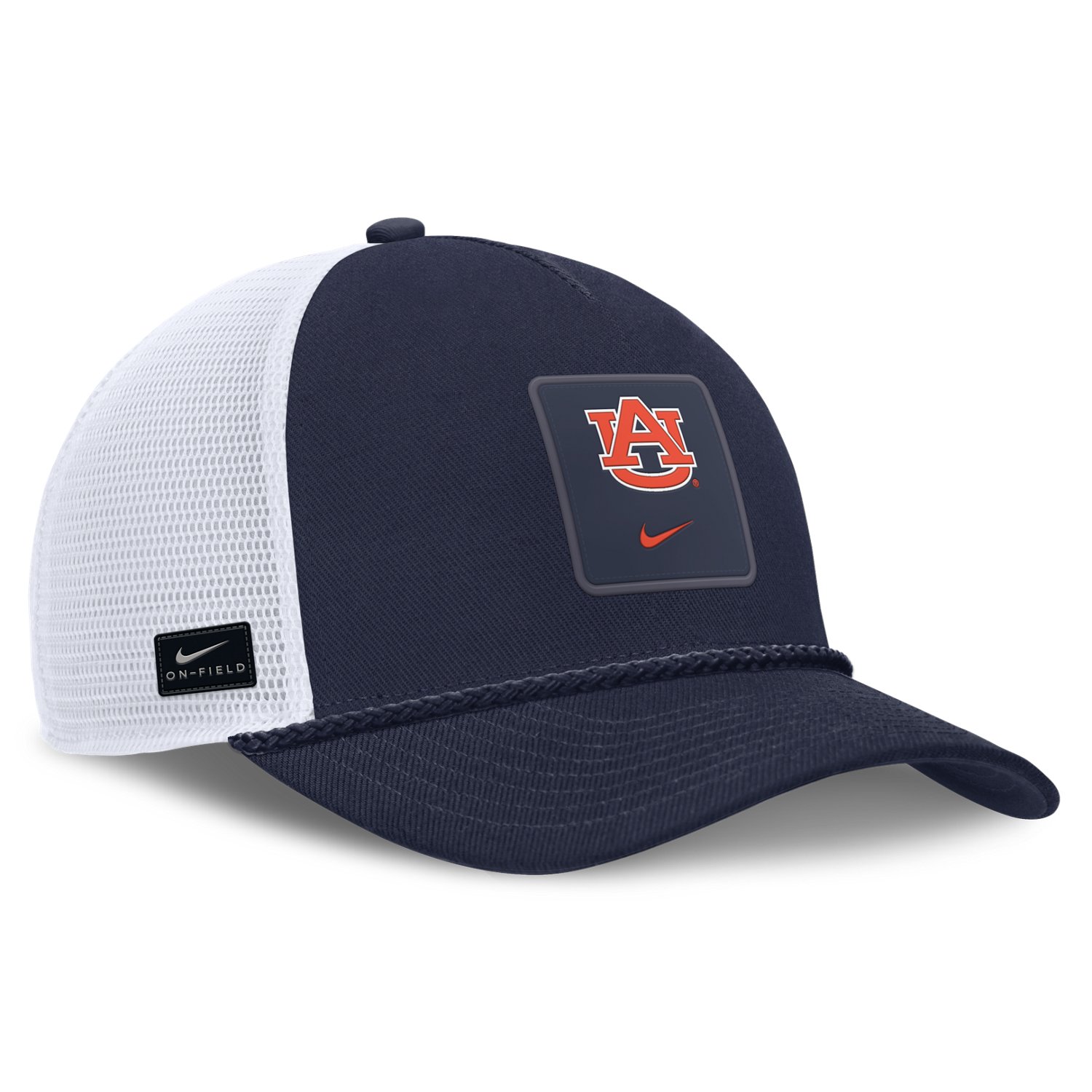 Nike Auburn University Primary Logo Rise Gameday Structured Trucker Cap