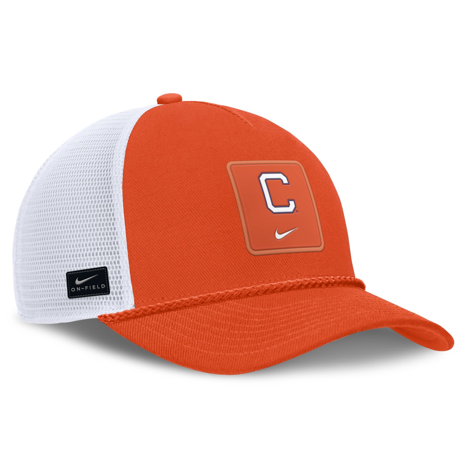 Nike Clemson University Primary Logo Rise Gameday Structured Trucker Cap - view number 3