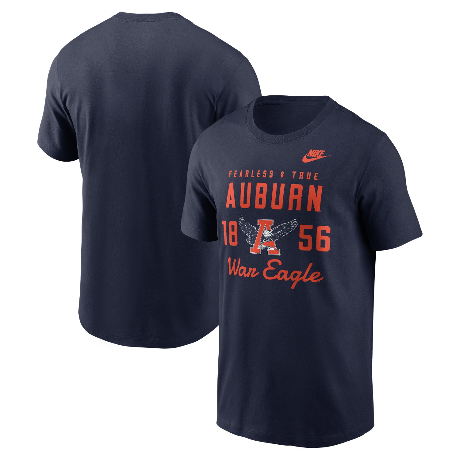 Nike Men's Auburn University Legacy Stacked Est Graphic T-shirt