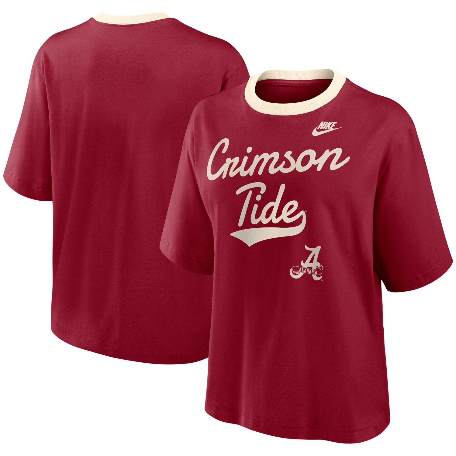 Nike Women's University of Alabama Legacy Fight Song Boxy Graphic T-shirt