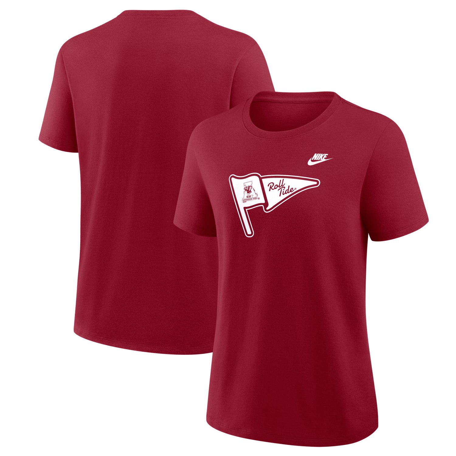 Nike Women's University of Alabama Legacy Spirit Flag Graphic T-shirt