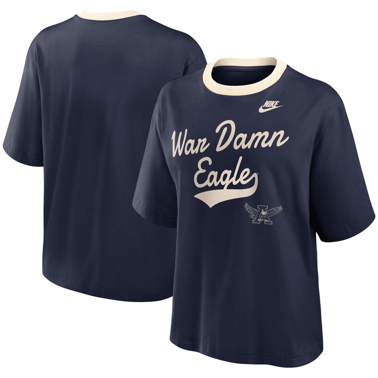 Nike Women's Auburn University Legacy Fight Song Boxy Graphic T-shirt - view number 3