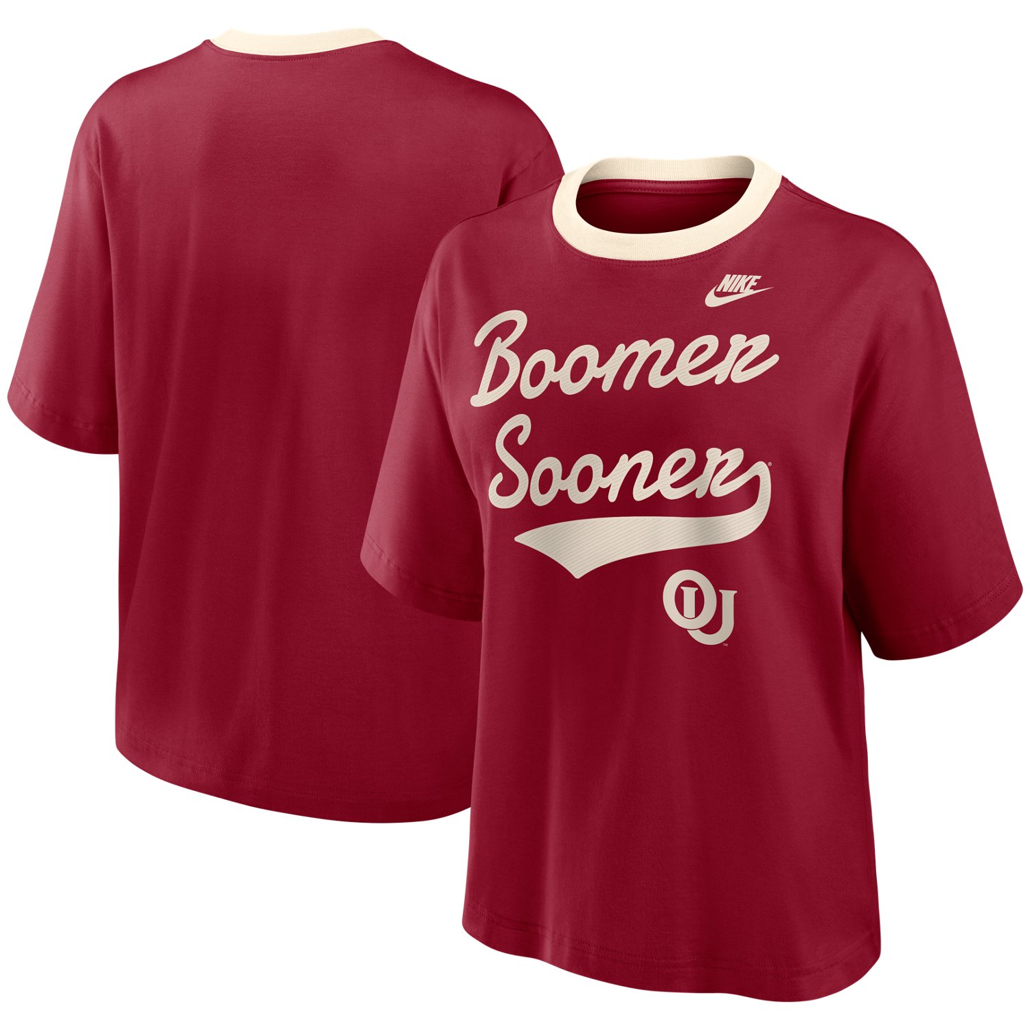 Nike Women's University of Oklahoma Legacy Fight Song Boxy Graphic T-shirt - view number 3