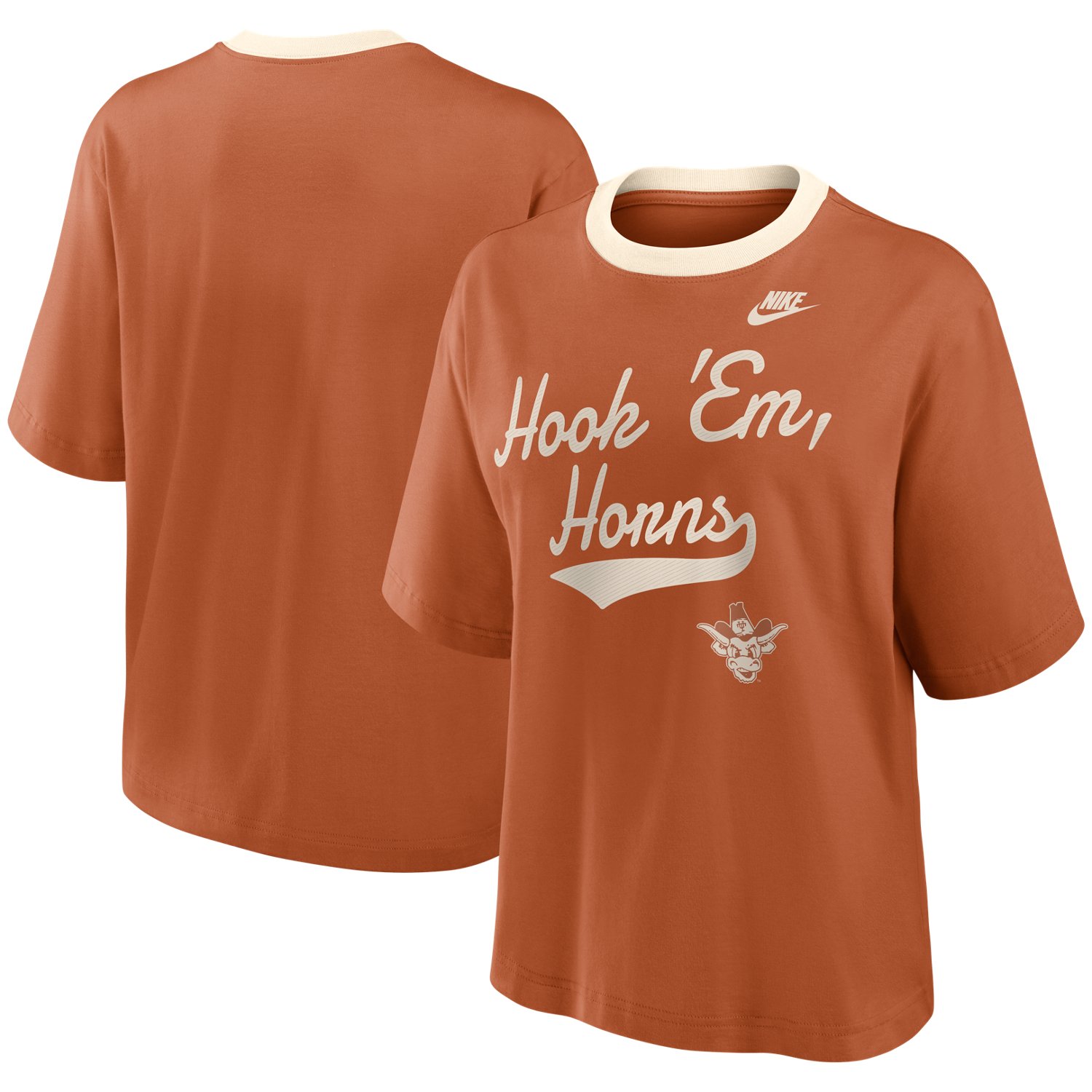Nike Women's University of Texas Legacy Fight Song Boxy Graphic T-shirt