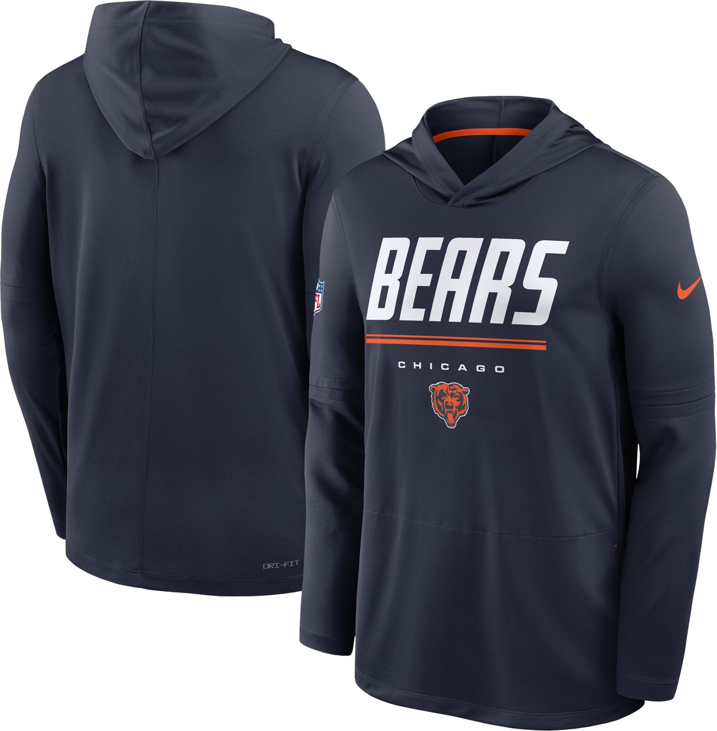 Nike Men's Chicago Bears Sideline Hoodie