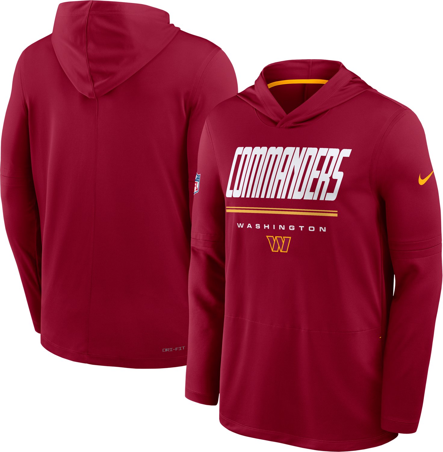 Nike Men's Washington Commanders Sideline Hoodie - view number 3