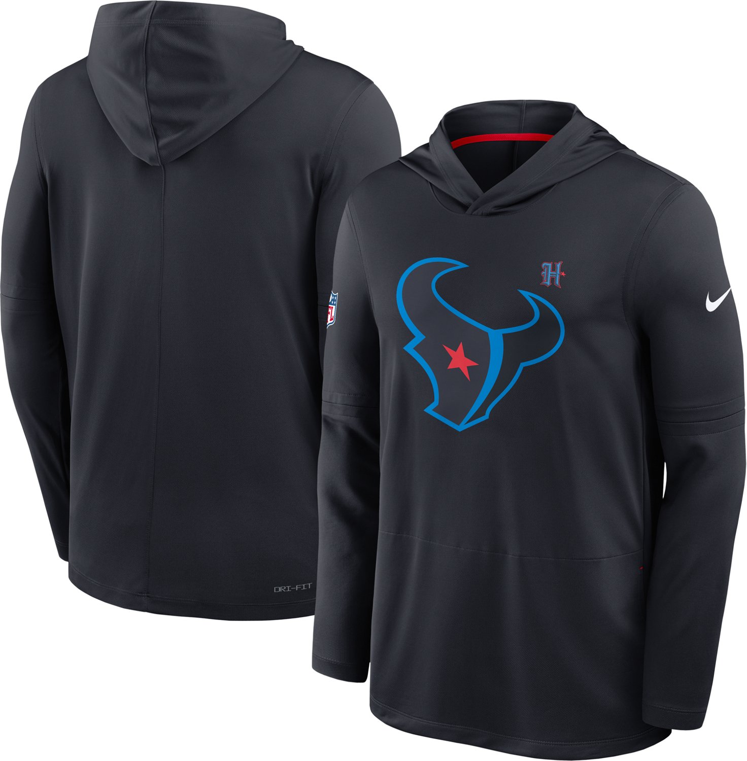 Nike Men's Houston Texans Sideline Hoodie - view number 3