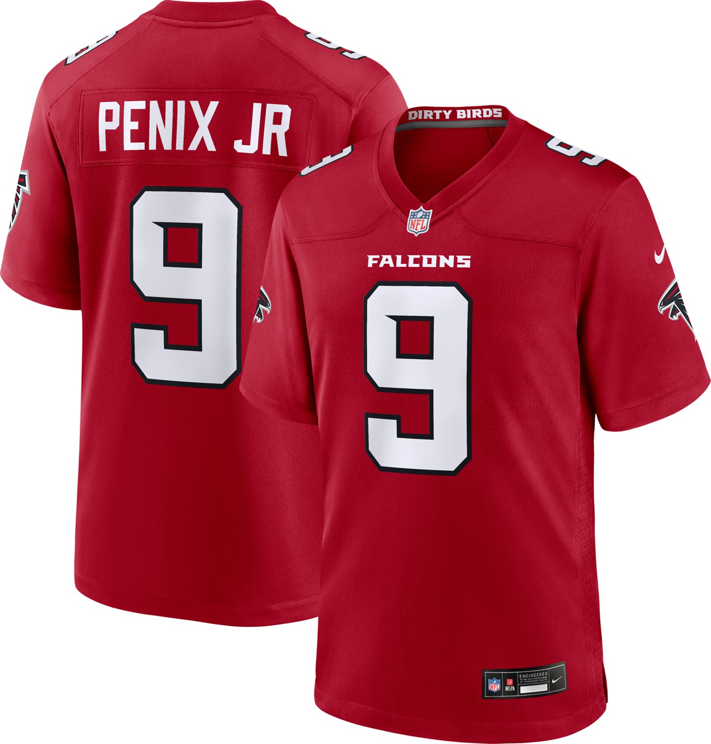 Nike Men's Atlanta Falcons Michael Penix Jr #9 Game Home Player