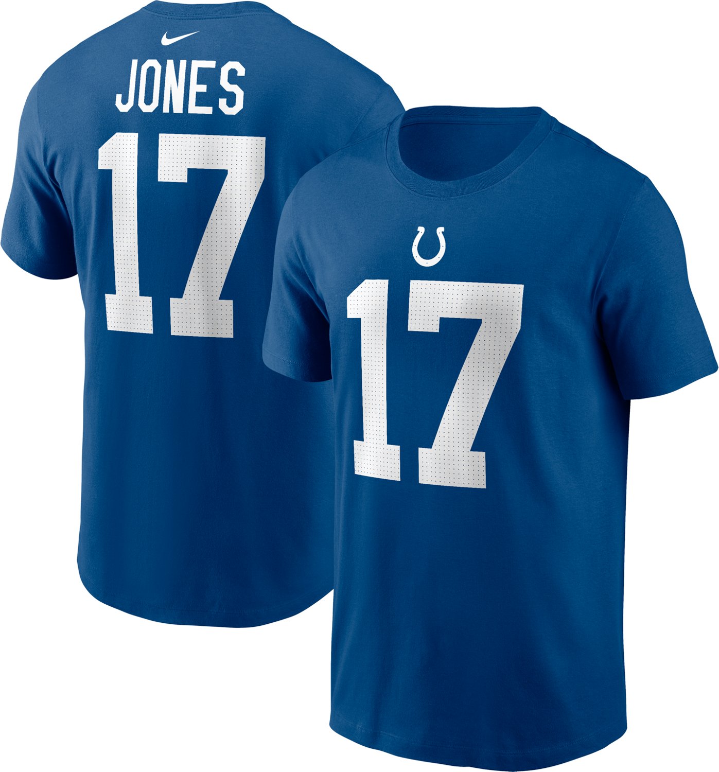 Nike Men's Indianapolis Colts Daniel Jones #17 Graphic T-shirt
