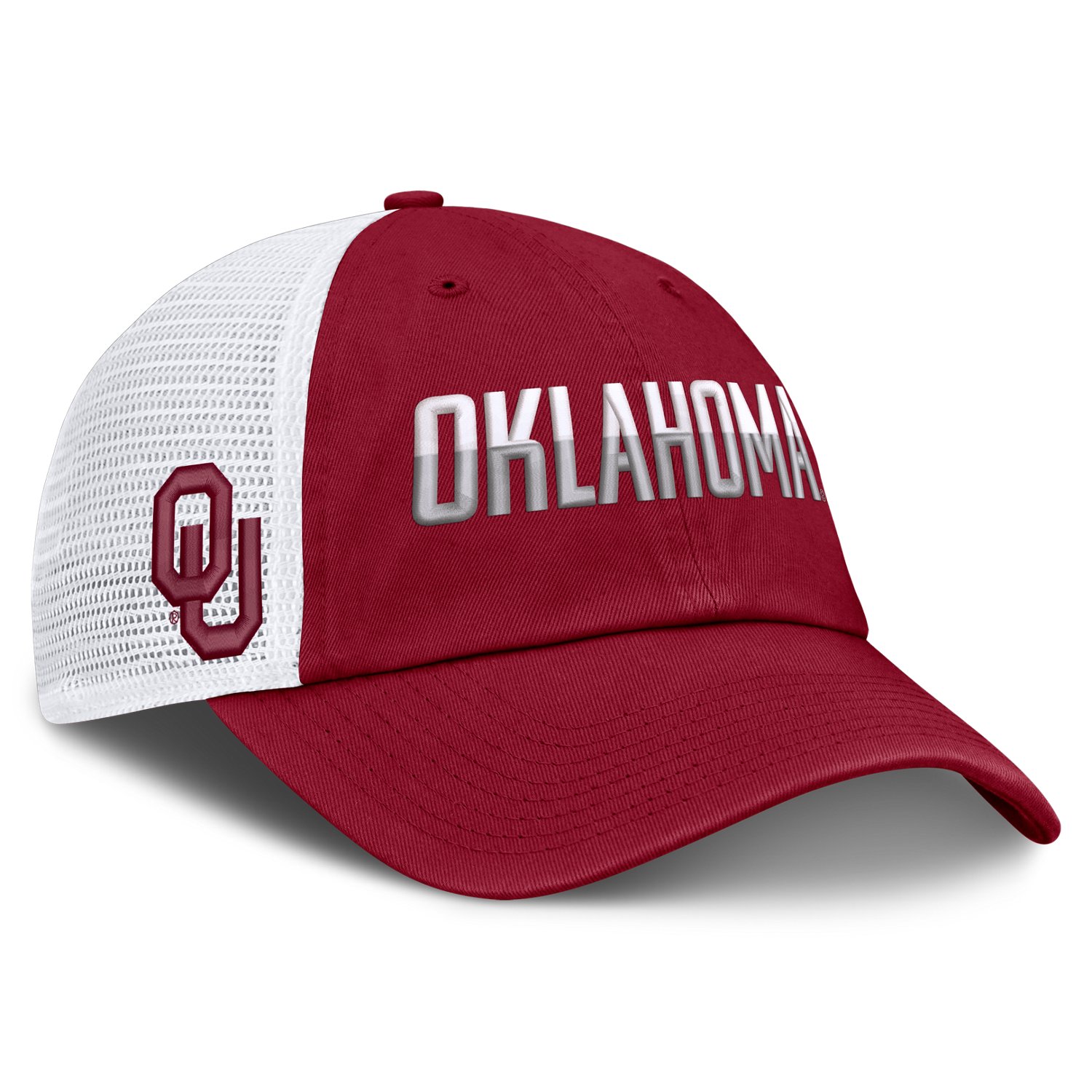 Jordan University of Oklahoma School Club Gameday Trucker Cap - view number 3