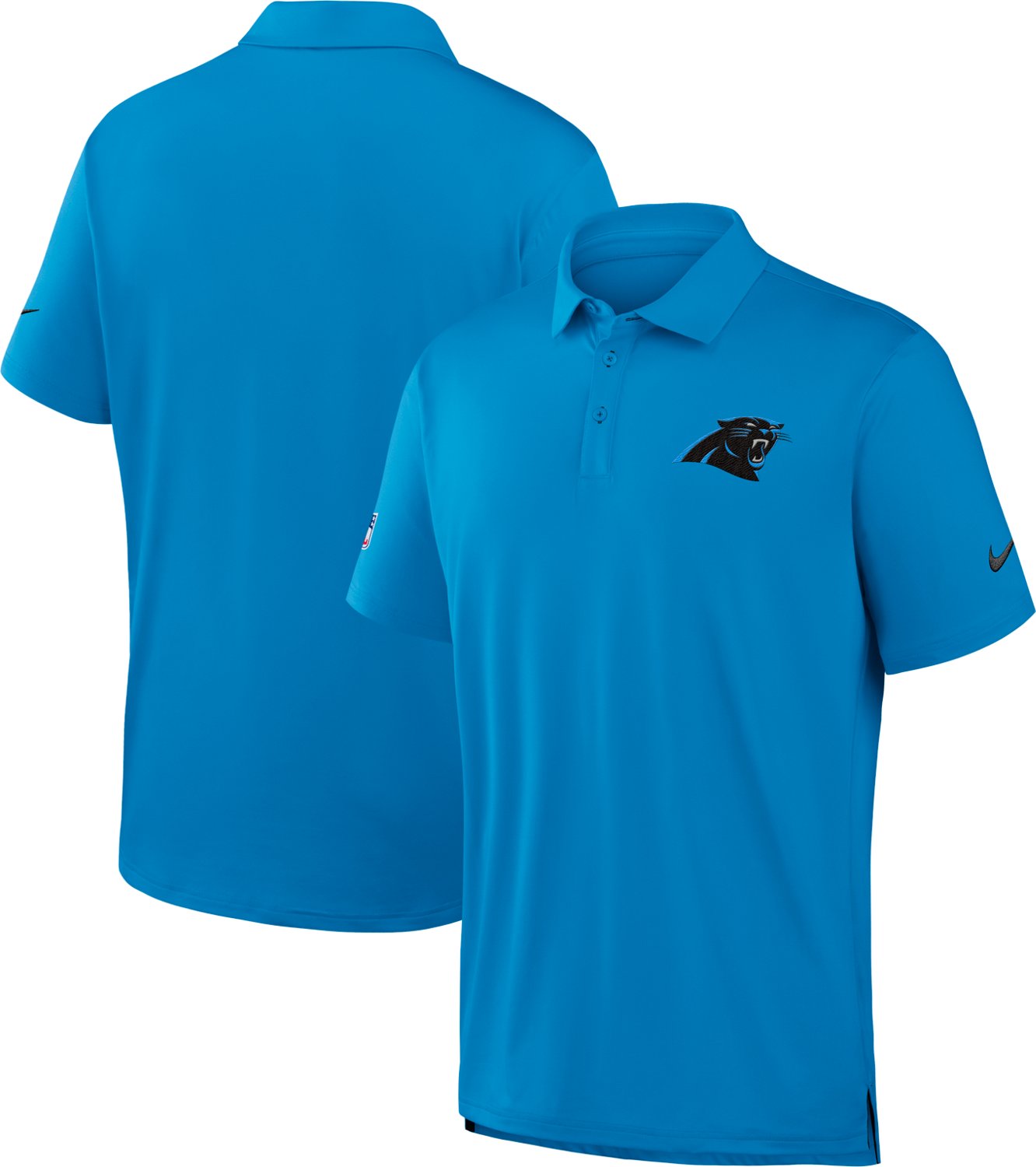 Nike Men's Carolina Panthers Sideline Drift Tour Polo Shirt - view number 3