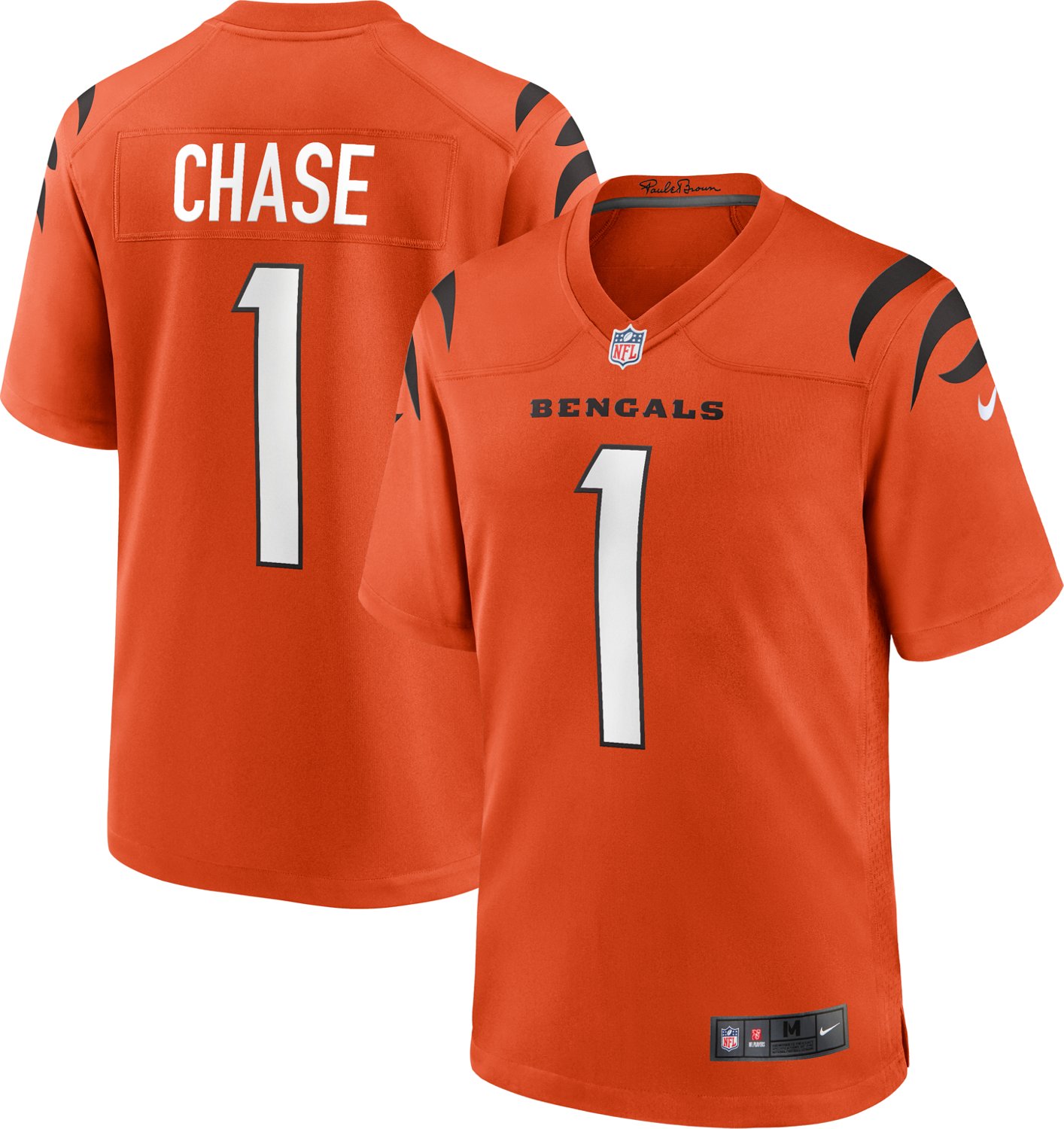 Nike Men's Cincinnati Bengals Ja'Marr Chase #1 Game Jersey
