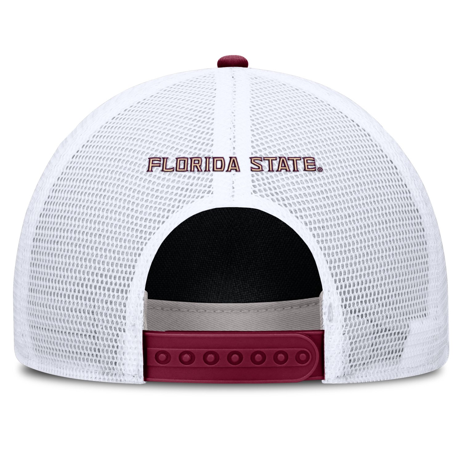 Nike Florida State University Primary Logo Rise Gameday Structured Trucker Cap