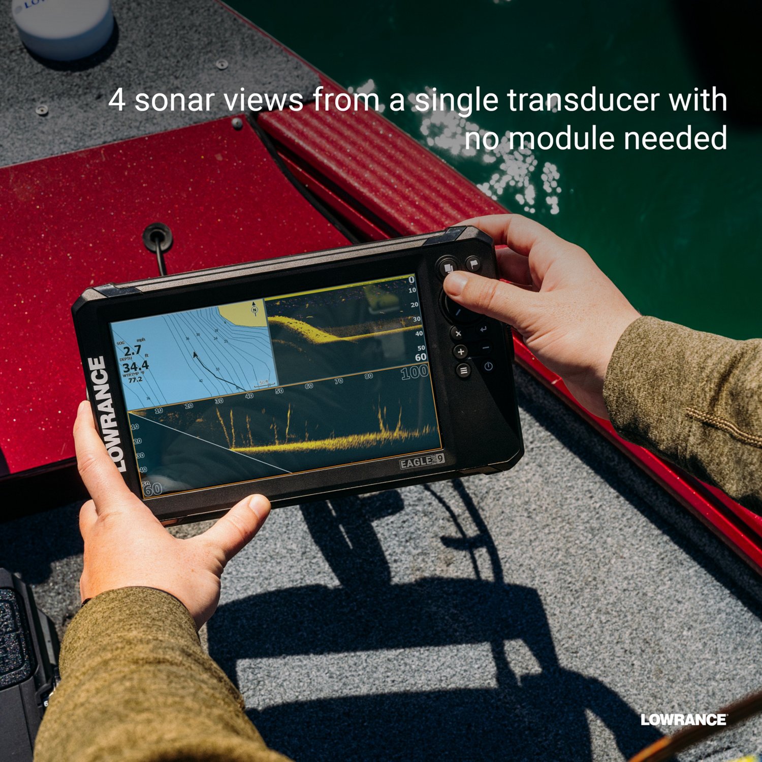 Lowrance Eagle Eye 9 Live Sonar Fish Finder - view number 2