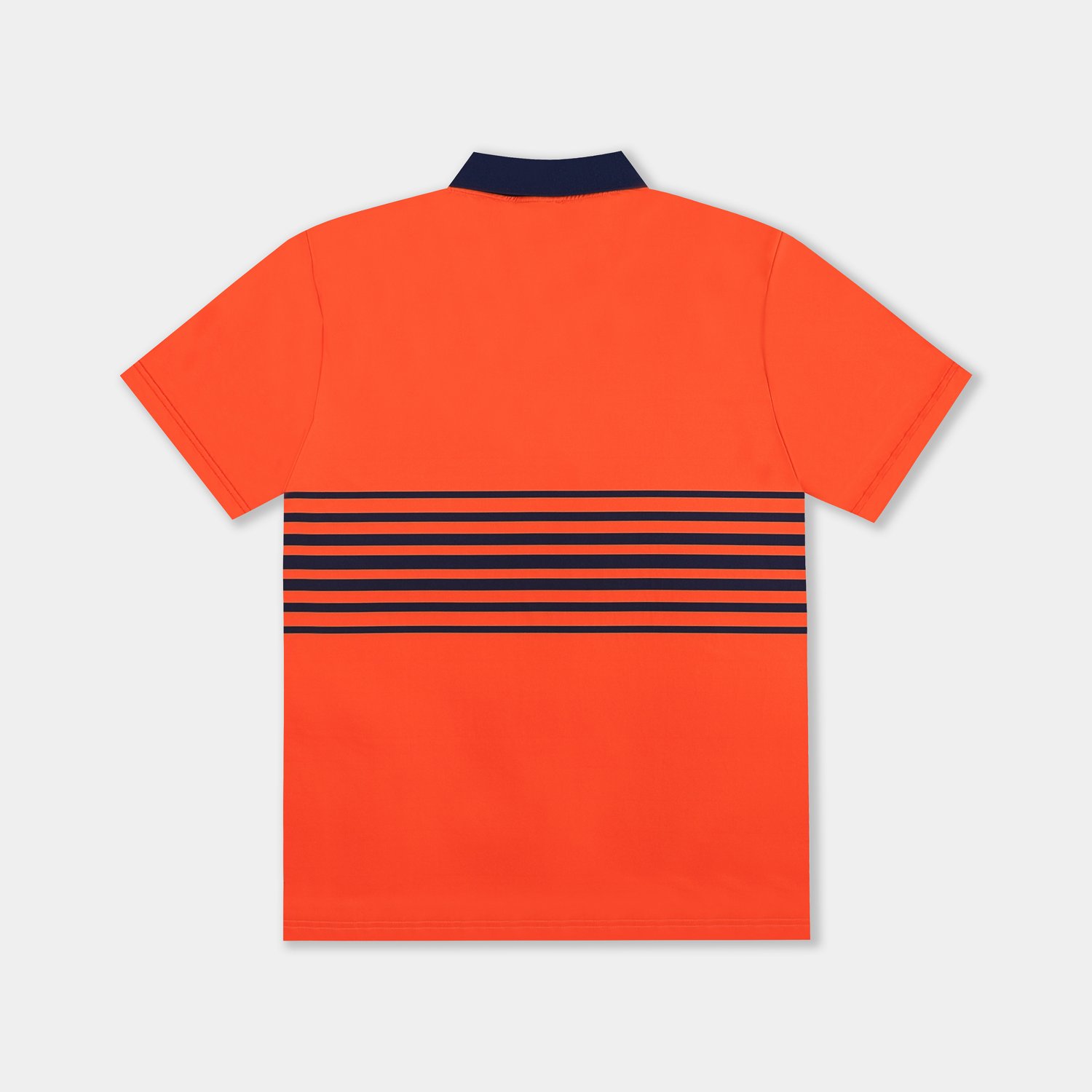 Homefield Men's Auburn University Vault Mascot Striped Chest Golf Polo Shirt
