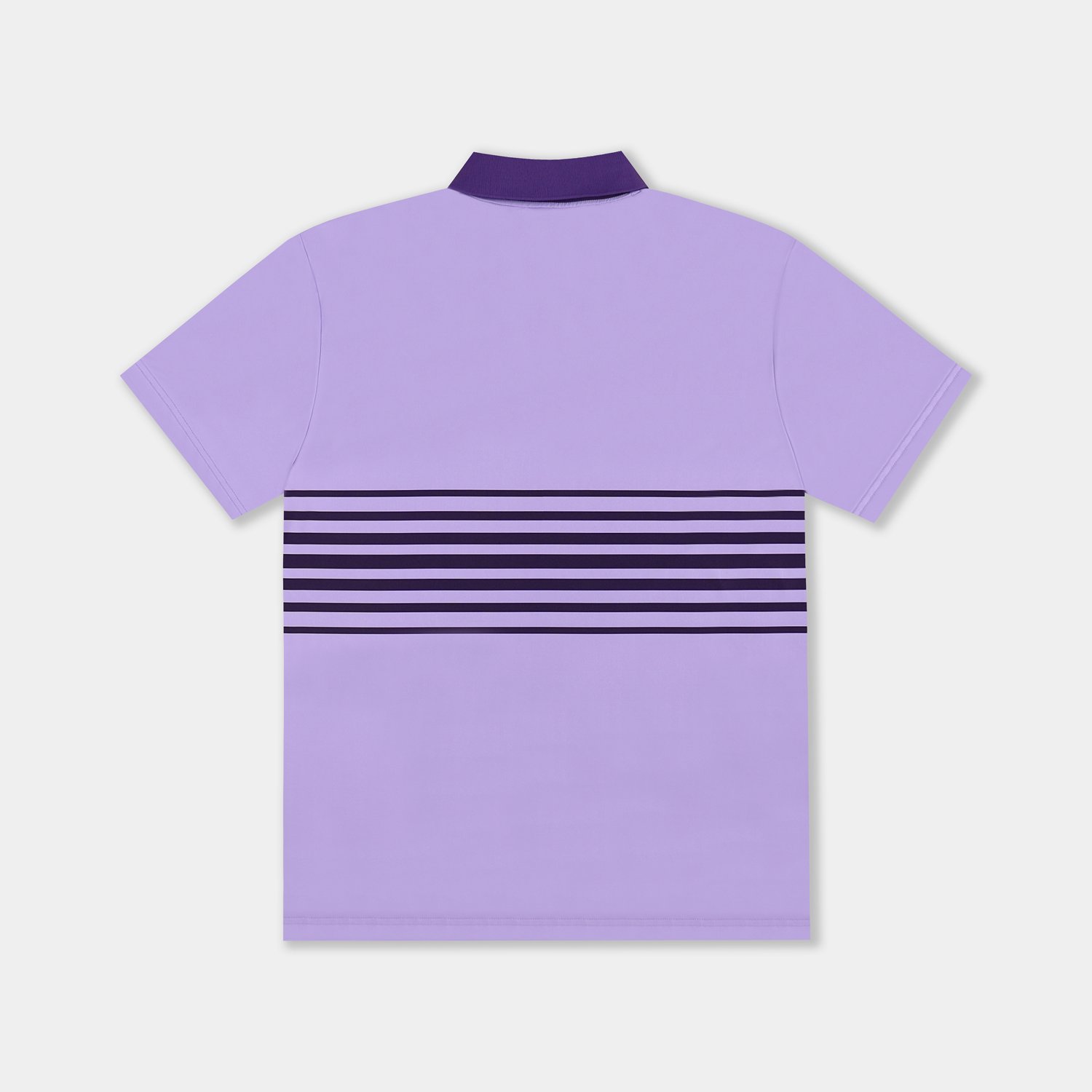Homefield Men's Kansas State University Sailor Mascot Striped Chest Golf Polo Shirt - view number 2