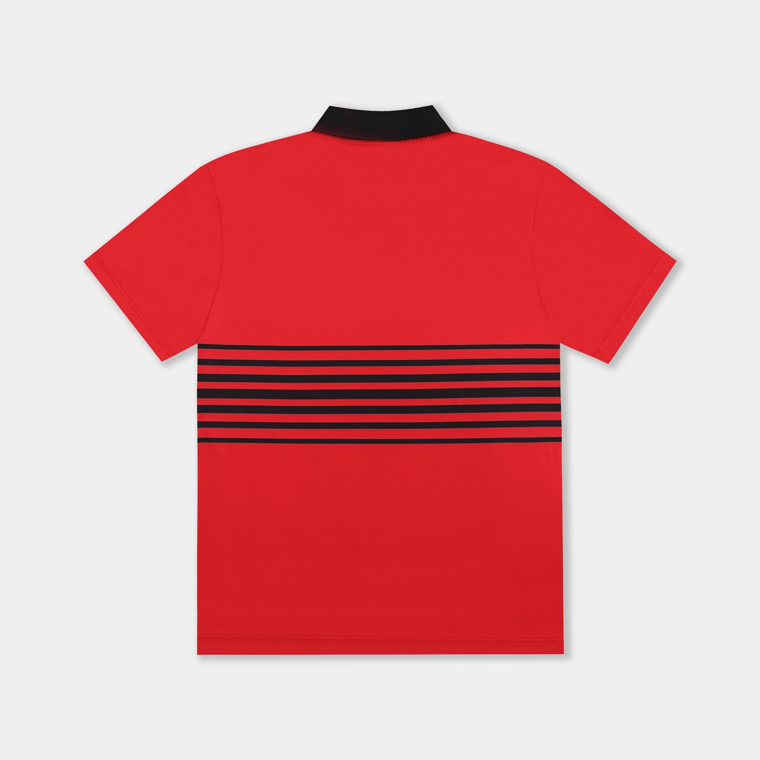 Homefield Men's University of Louisville Vault Mascot Striped Chest Golf Polo Shirt - view number 2