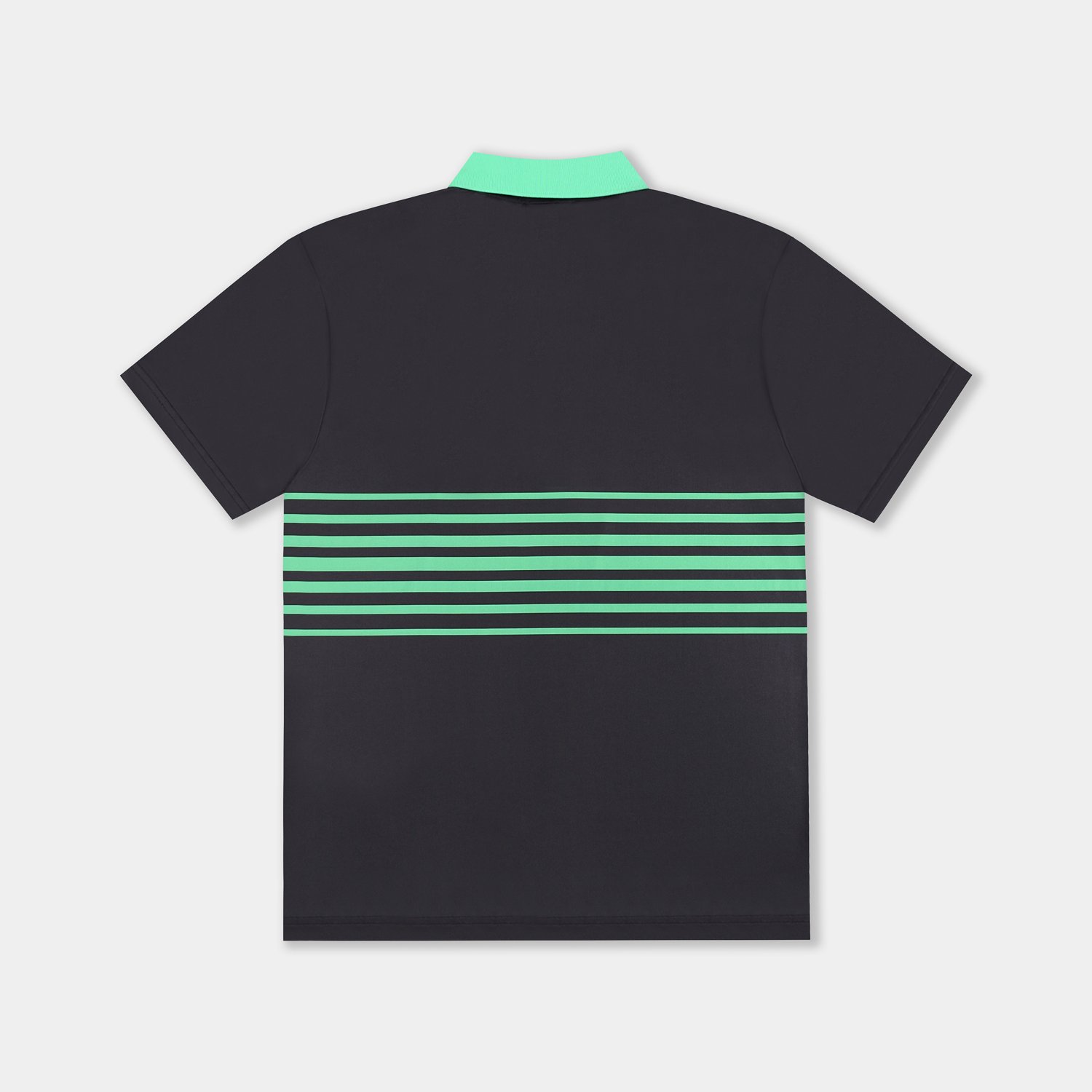 Homefield Men's Marshall University Sailor Mascot Striped Chest Golf Polo Shirt - view number 2