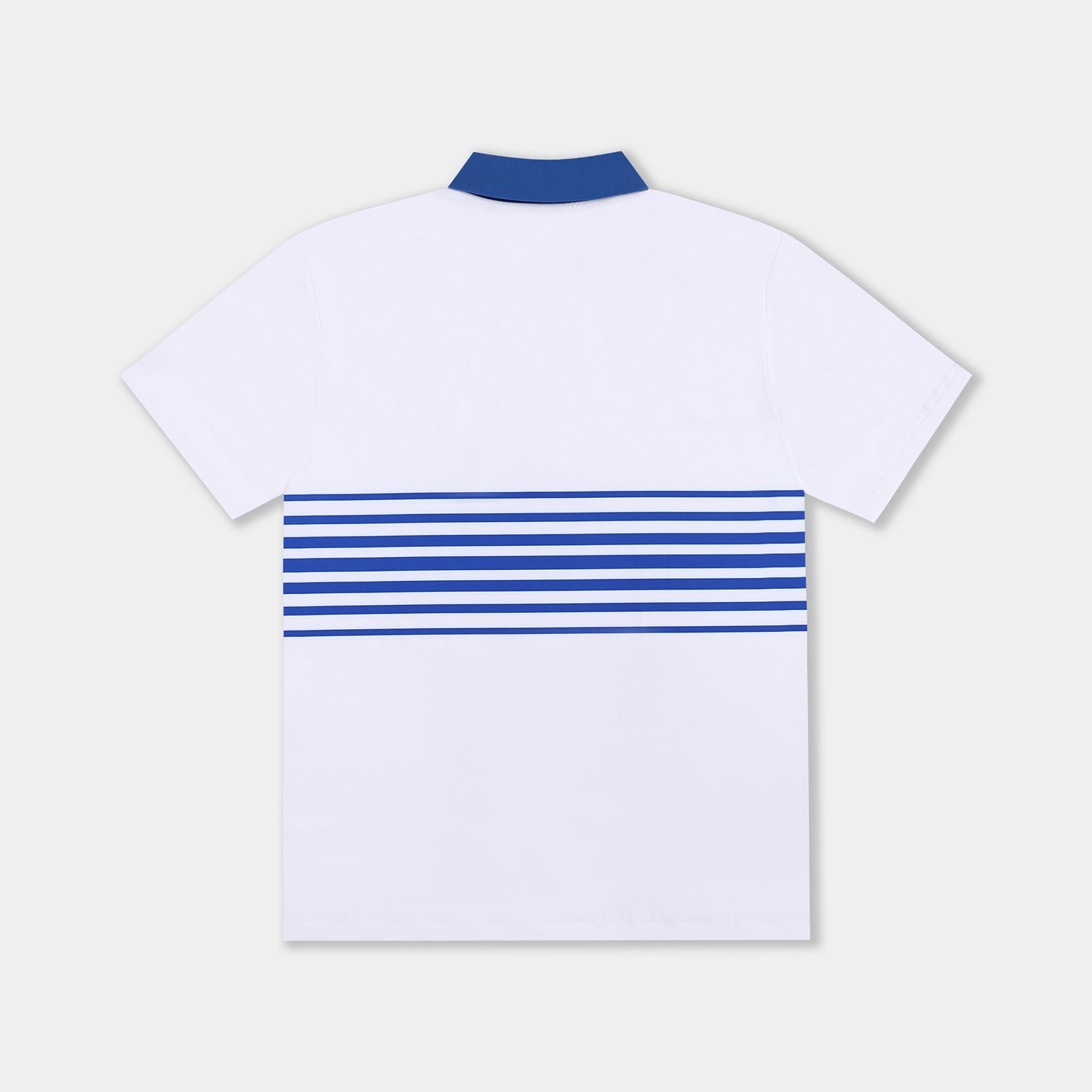 Homefield Men's University of Memphis Vault Mascot Striped Chest Golf Polo Shirt - view number 2