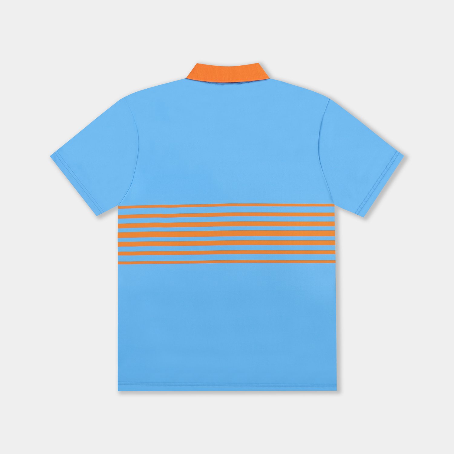 Homefield Men's University of Texas at El Paso Vault Mascot Striped Chest Golf Polo Shirt - view number 2