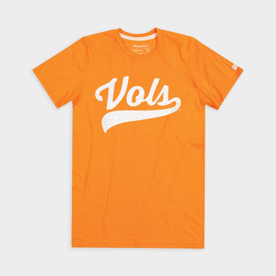 Homefield Men's University of Tennessee Baseball Script Short Sleeve T-shirt