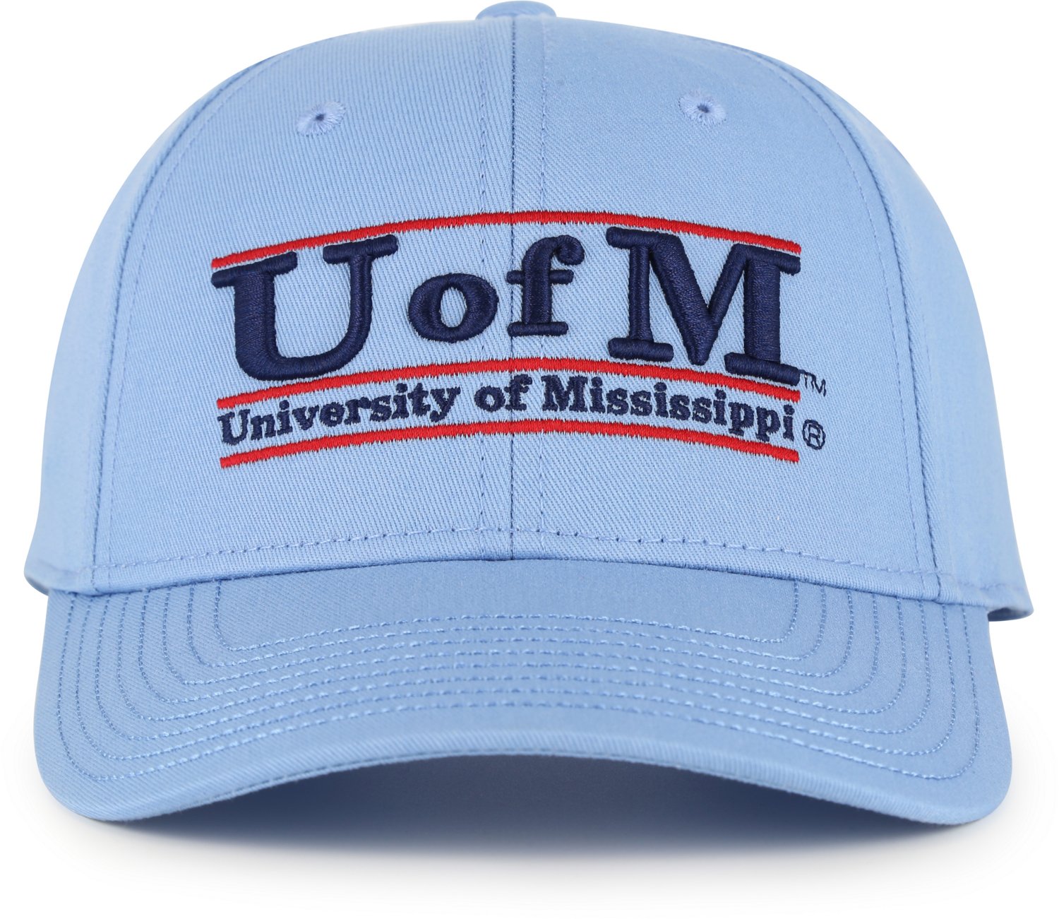 The Game Ole Miss Rebels U of M Classic Bar Adjustable Snapback Hat - view number 2