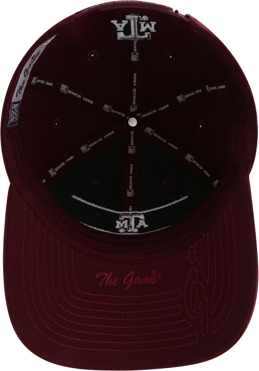 The Game Texas AM Aggies ATM Classic Bar Adjustable Snapback Hat - view number 4