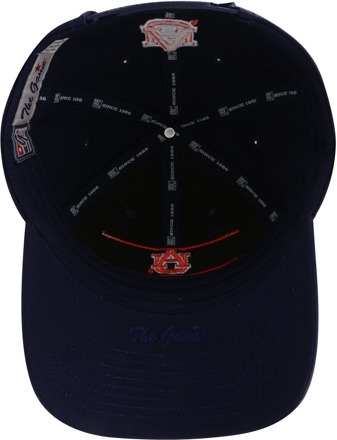 The Game Auburn Tigers Classic Bar Adjustable Snapback Hat - view number 4