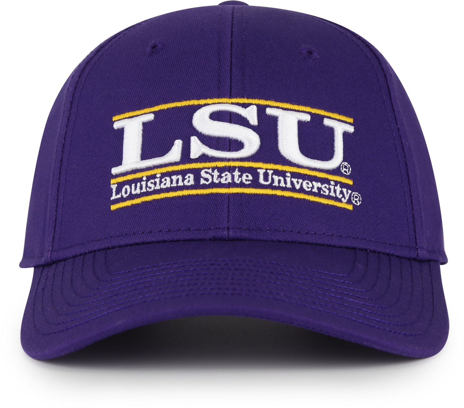 The Game LSU Tigers Classic Bar Adjustable Snapback Hat - view number 2