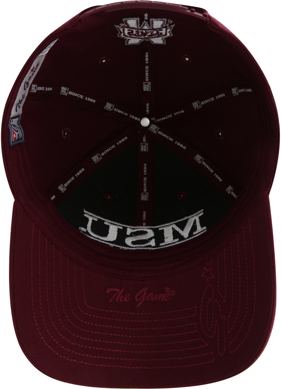 The Game Mississippi State Bulldogs Classic Bar Adjustable Snapback Hat - view number 4