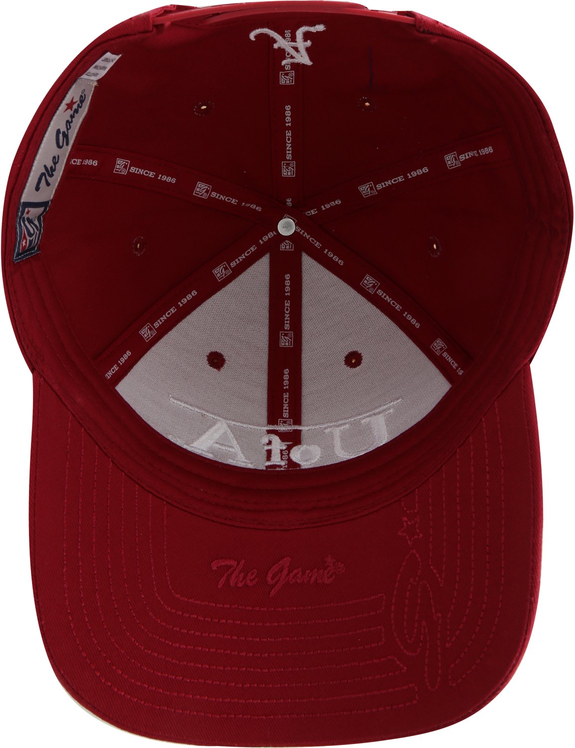 The Game Alabama Crimson Tide U of A Classic Bar Adjustable Snapback Hat
